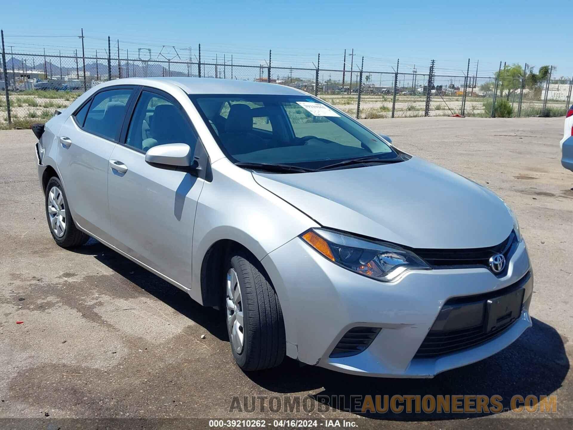 5YFBURHEXGP554826 TOYOTA COROLLA 2016