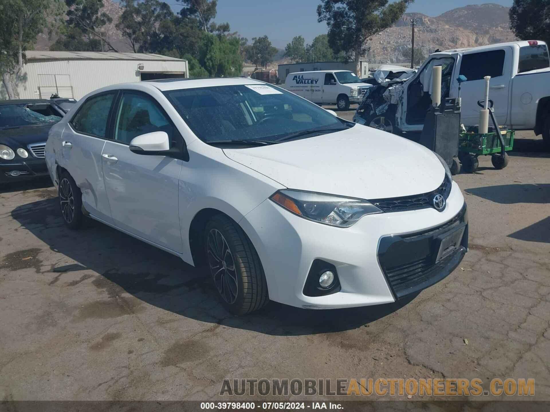 5YFBURHEXGP561887 TOYOTA COROLLA 2016