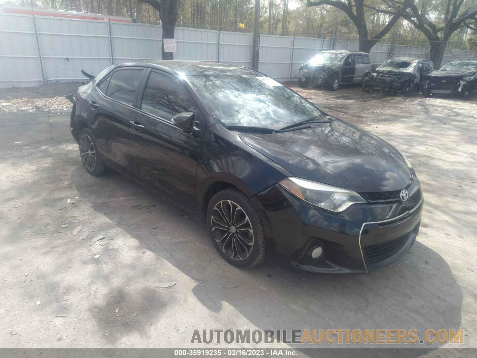 5YFBURHEXGP567415 TOYOTA COROLLA 2016