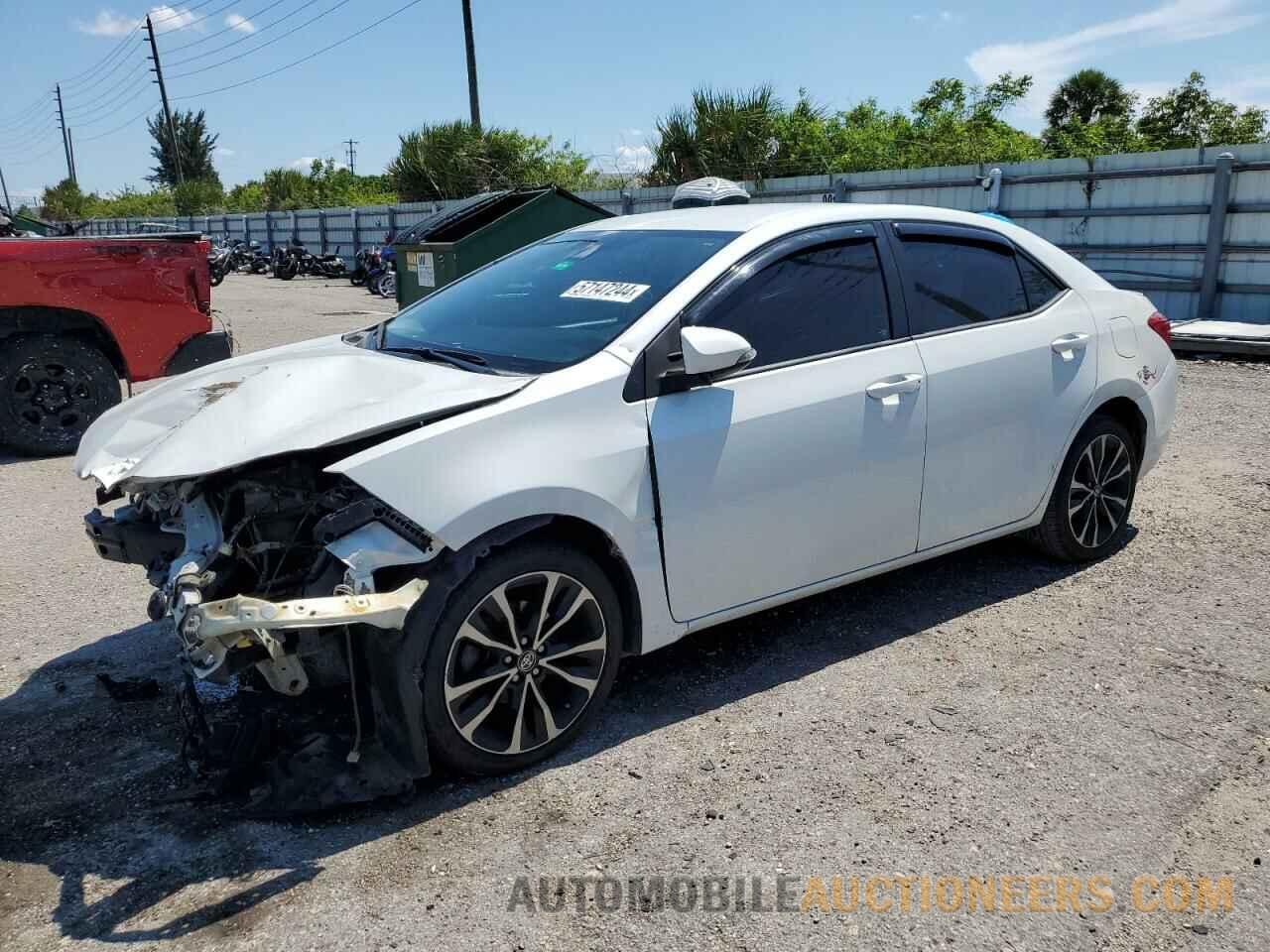 5YFBURHEXHP612838 TOYOTA COROLLA 2017