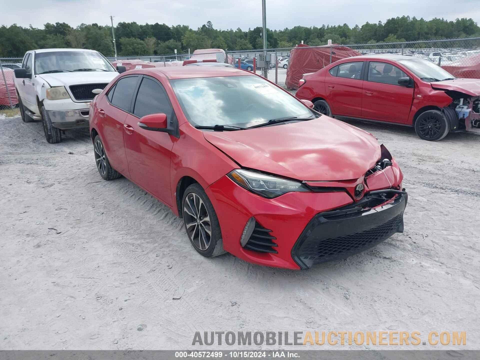 5YFBURHEXHP677334 TOYOTA COROLLA 2017