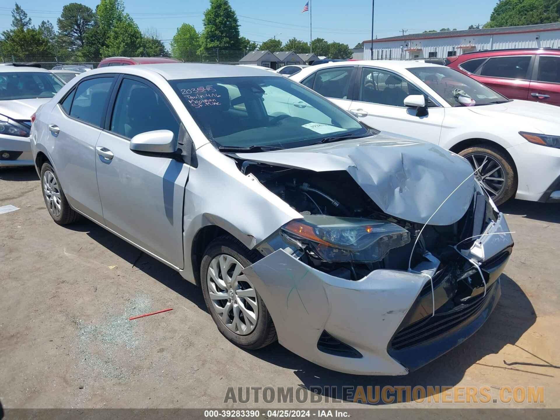 5YFBURHEXHP699026 TOYOTA COROLLA 2017