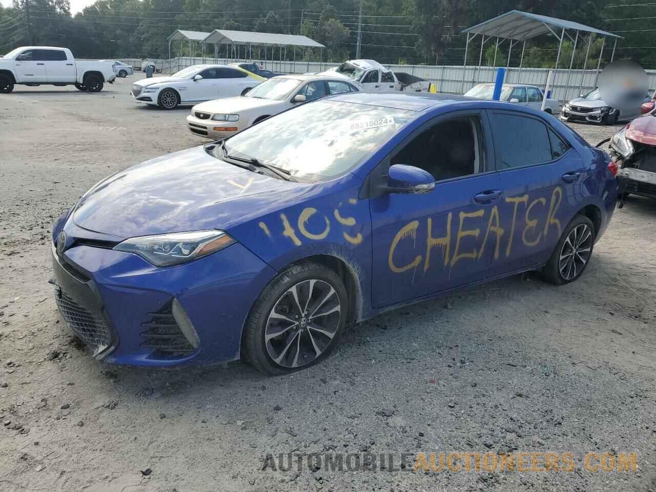 5YFBURHEXJP763510 TOYOTA COROLLA 2018