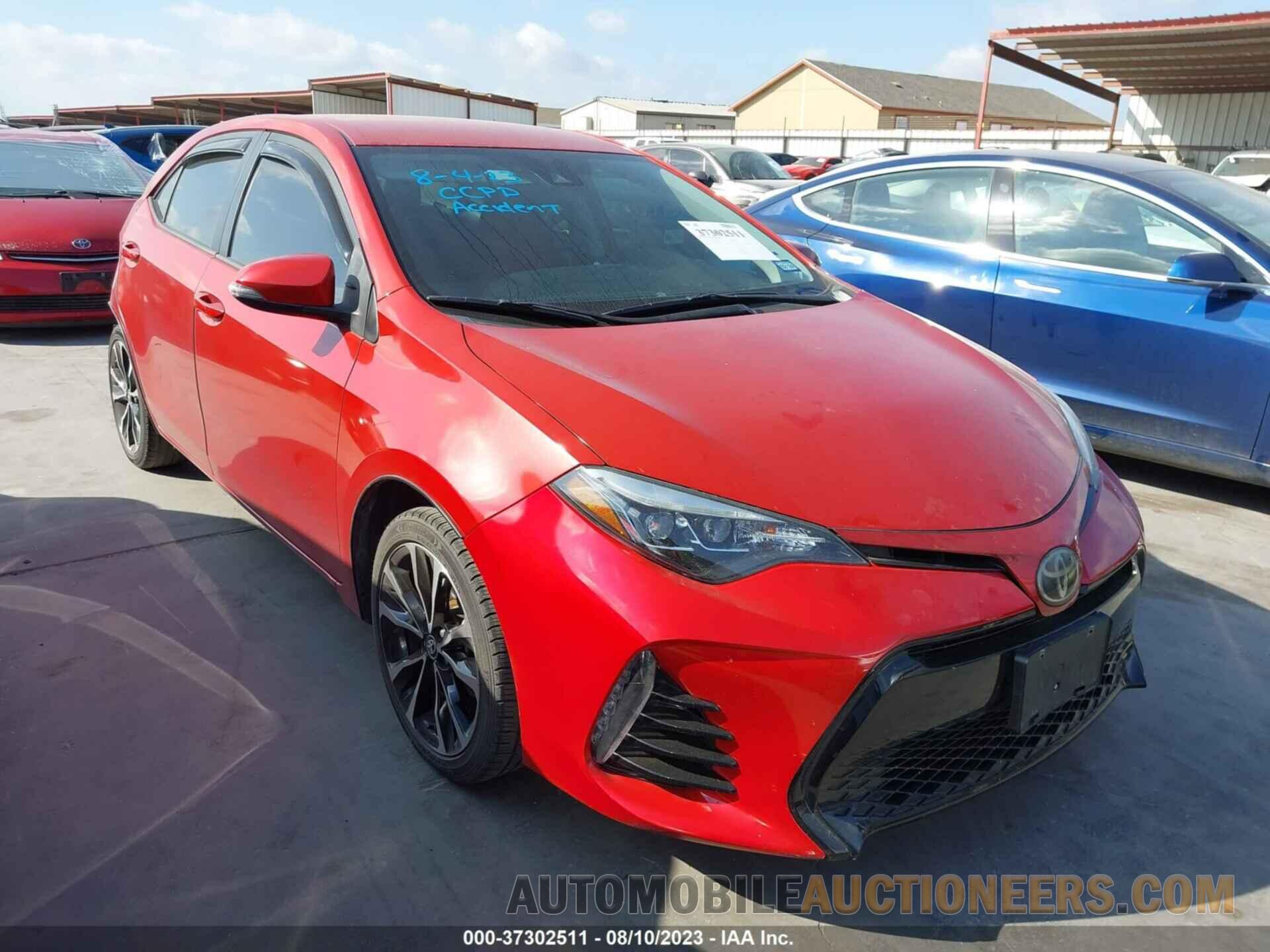 5YFBURHEXJP764852 TOYOTA COROLLA 2018