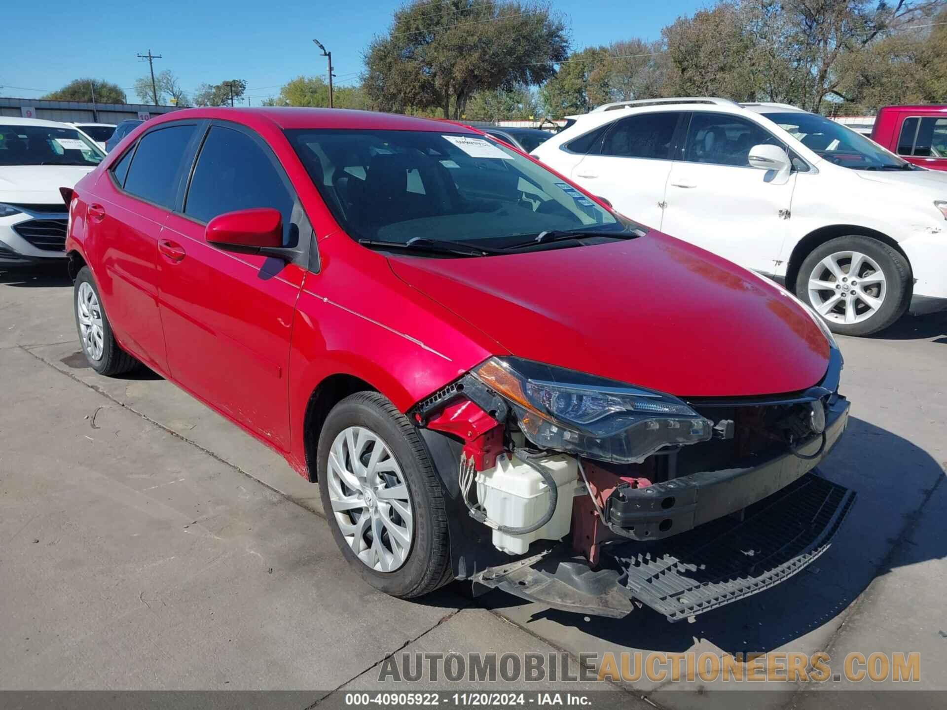 5YFBURHEXJP770005 TOYOTA COROLLA 2018