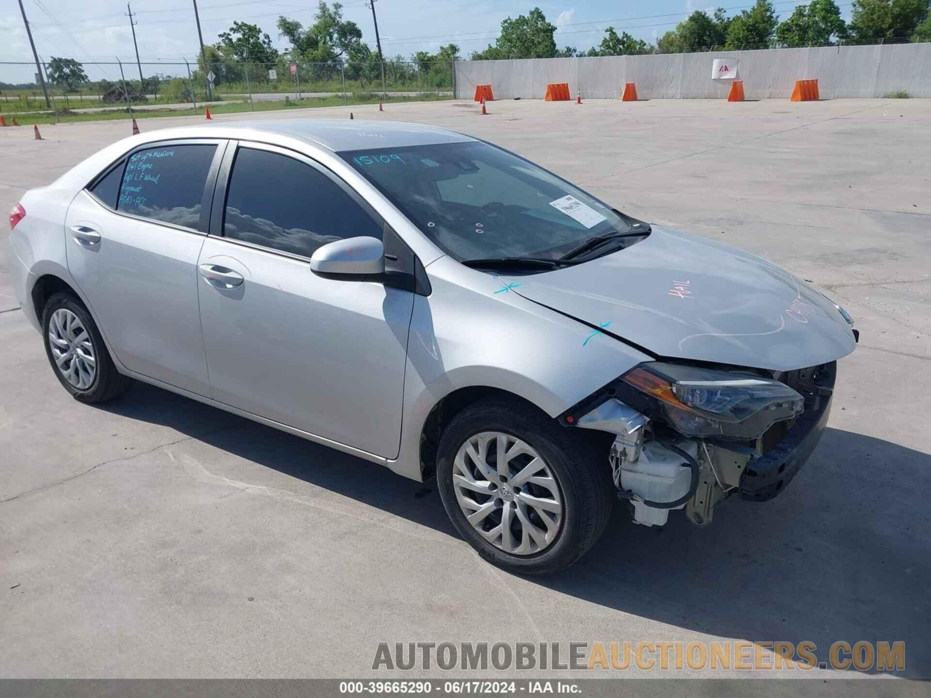 5YFBURHEXJP778492 TOYOTA COROLLA 2018