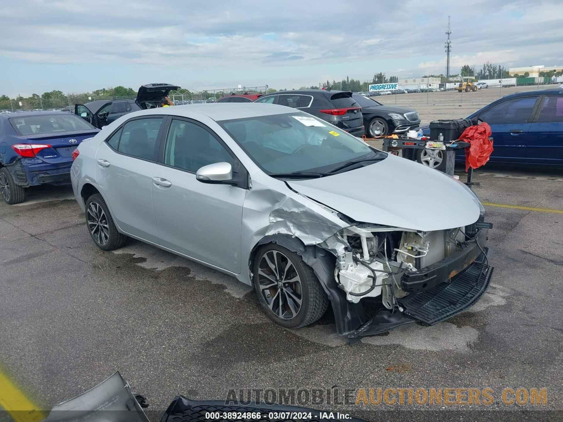 5YFBURHEXJP780744 TOYOTA COROLLA 2018