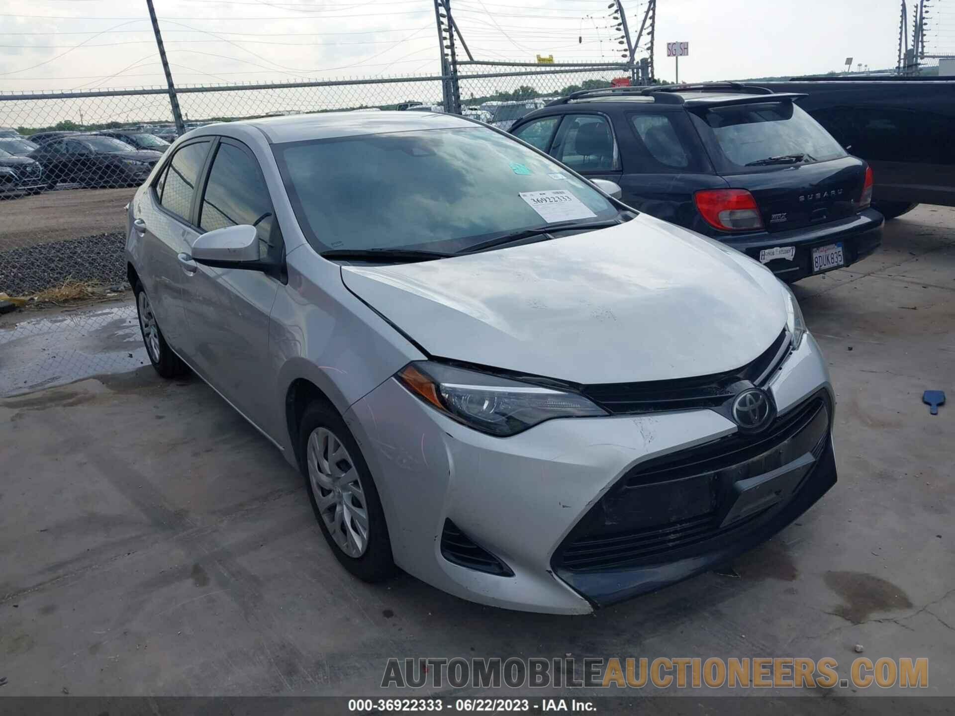 5YFBURHEXJP848542 TOYOTA COROLLA 2018