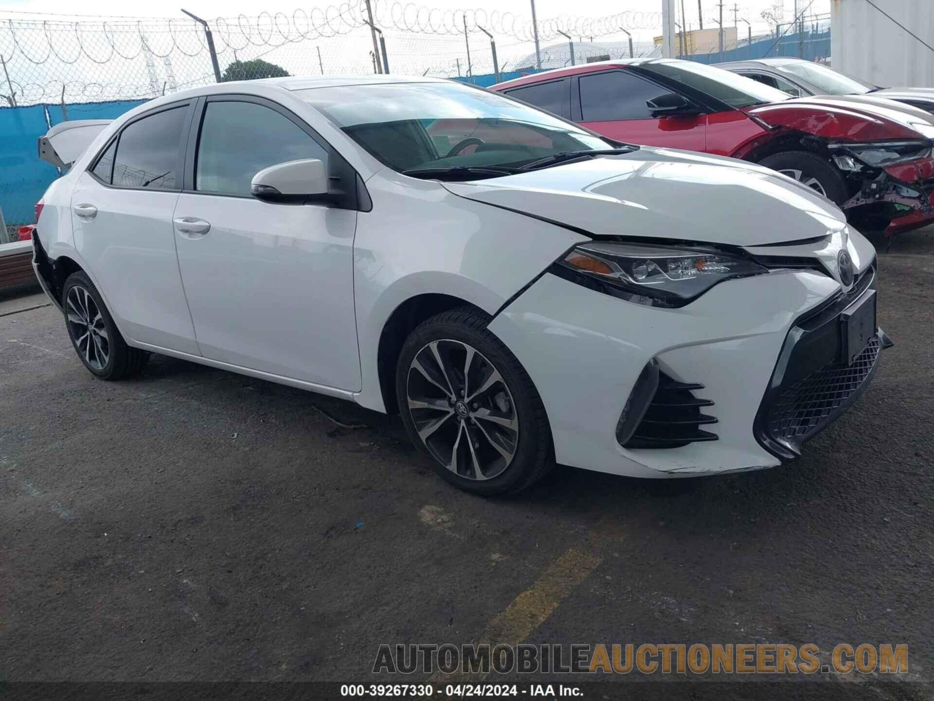 5YFBURHEXJP852588 TOYOTA COROLLA 2018