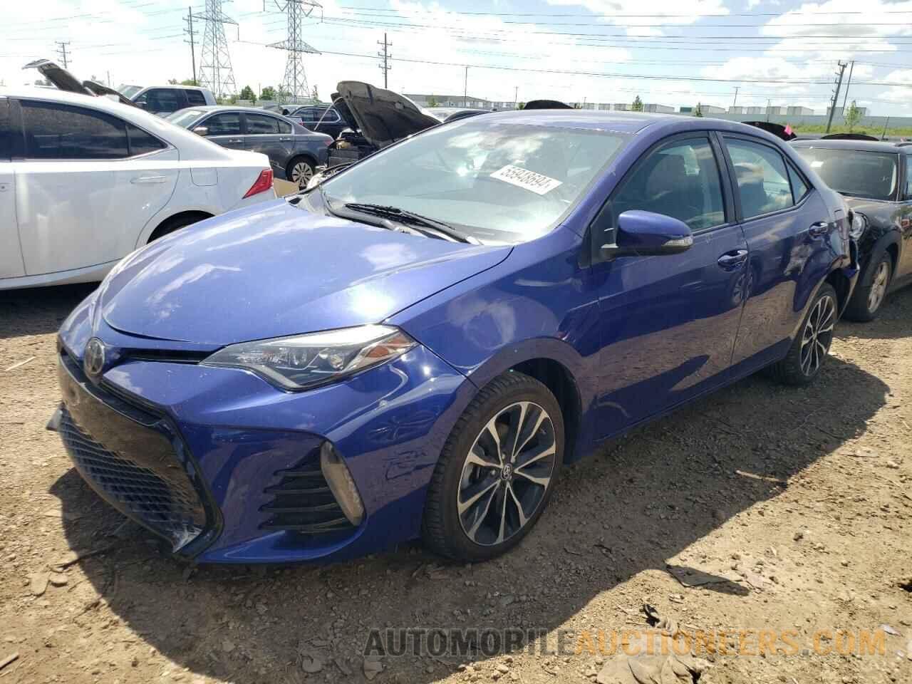 5YFBURHEXJP853840 TOYOTA COROLLA 2018