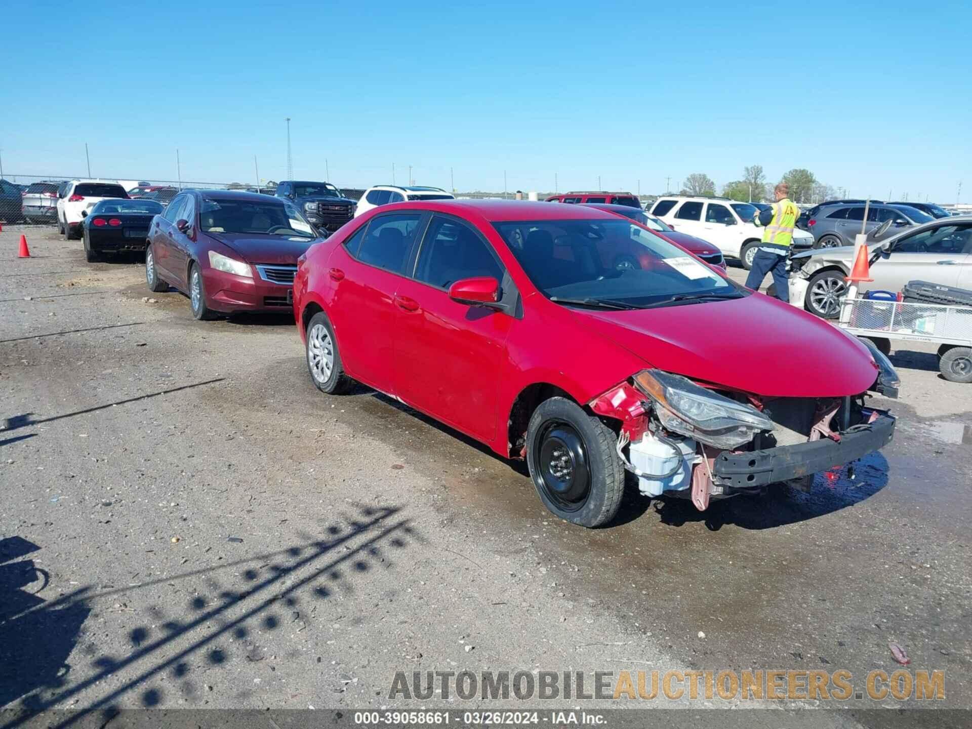 5YFBURHEXKP893417 TOYOTA COROLLA 2019