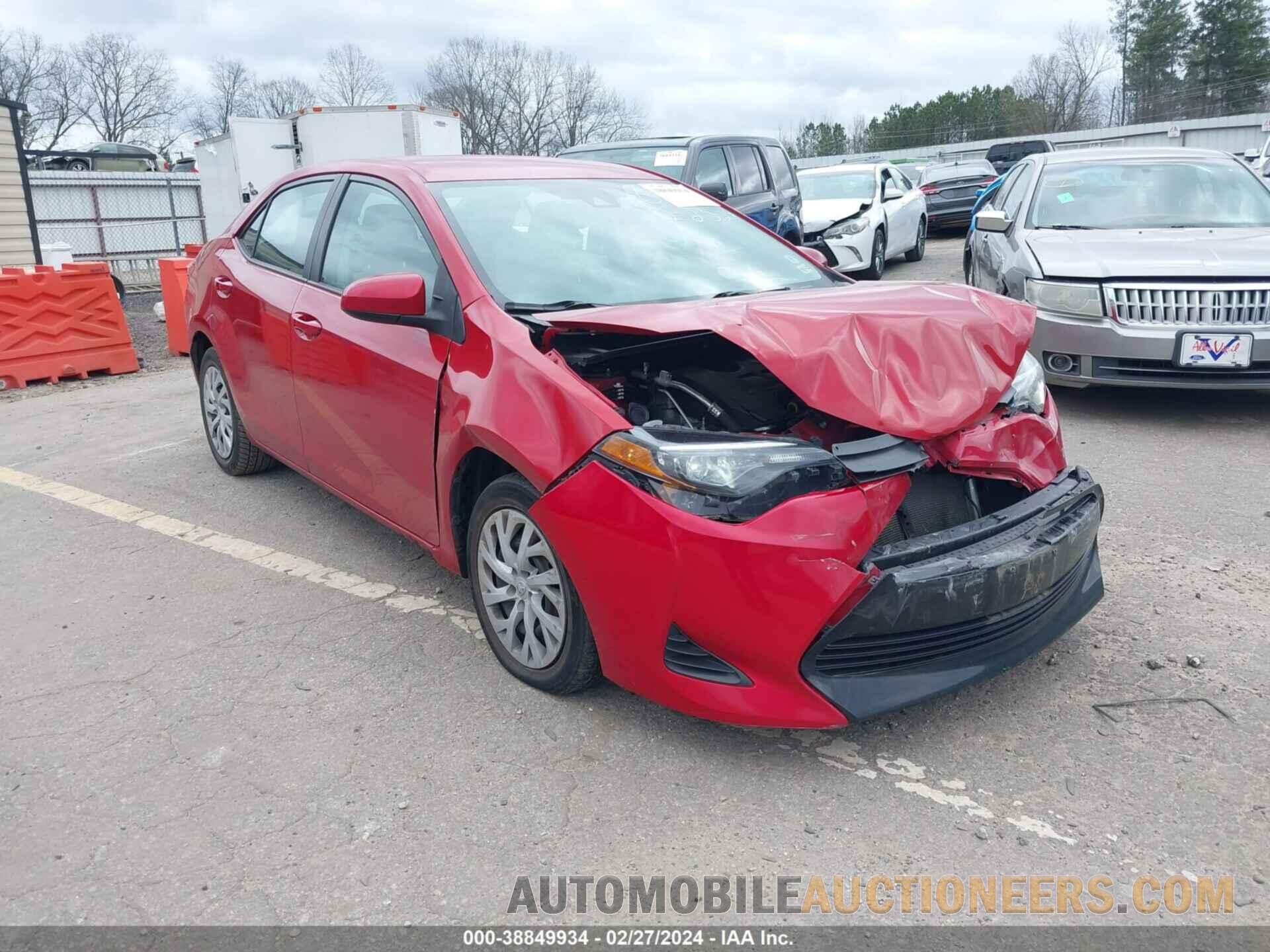 5YFBURHEXKP898939 TOYOTA COROLLA 2019