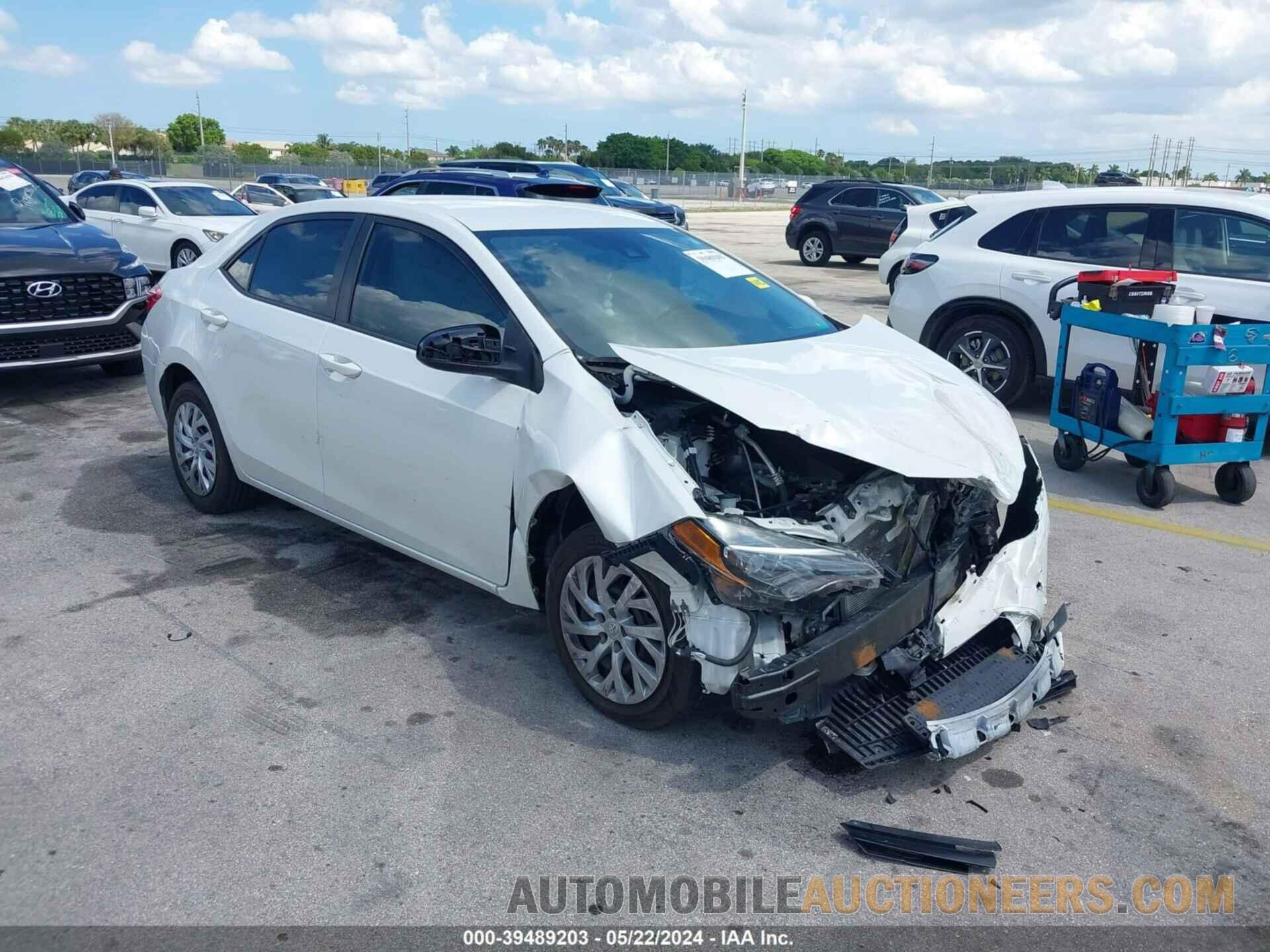 5YFBURHEXKP923161 TOYOTA COROLLA 2019