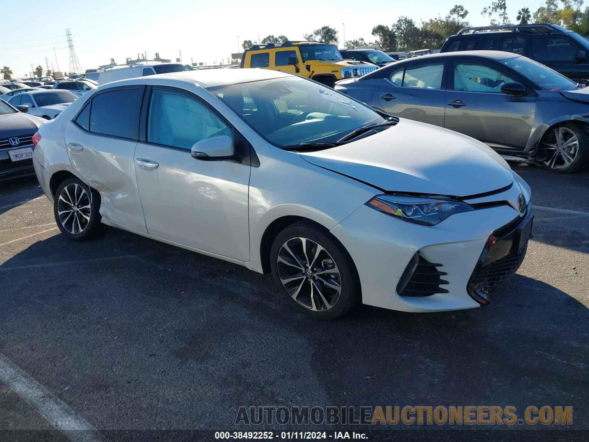 5YFBURHEXKP923824 TOYOTA COROLLA 2019