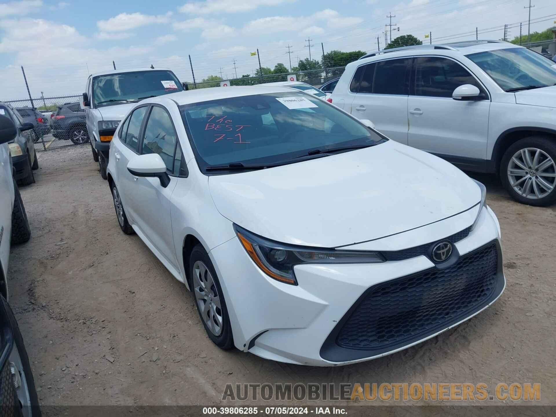 5YFEPMAE0MP209575 TOYOTA COROLLA 2021