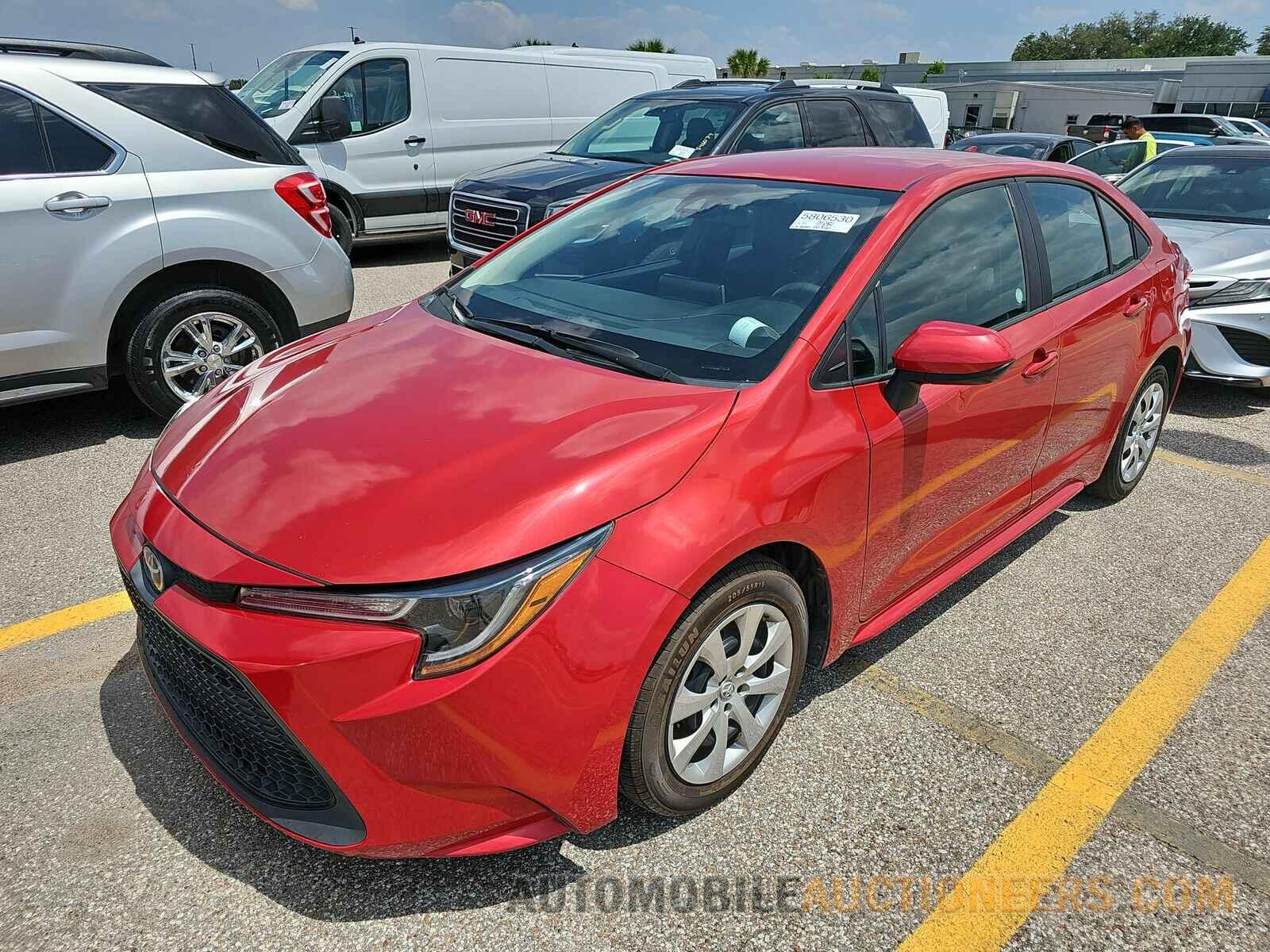 5YFEPMAE1MP233657 Toyota Corolla LE 2021