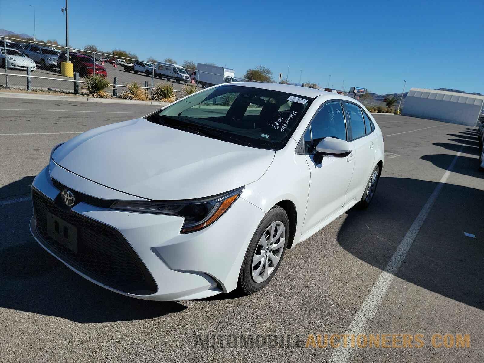 5YFEPMAE1MP244609 Toyota Corolla LE 2021