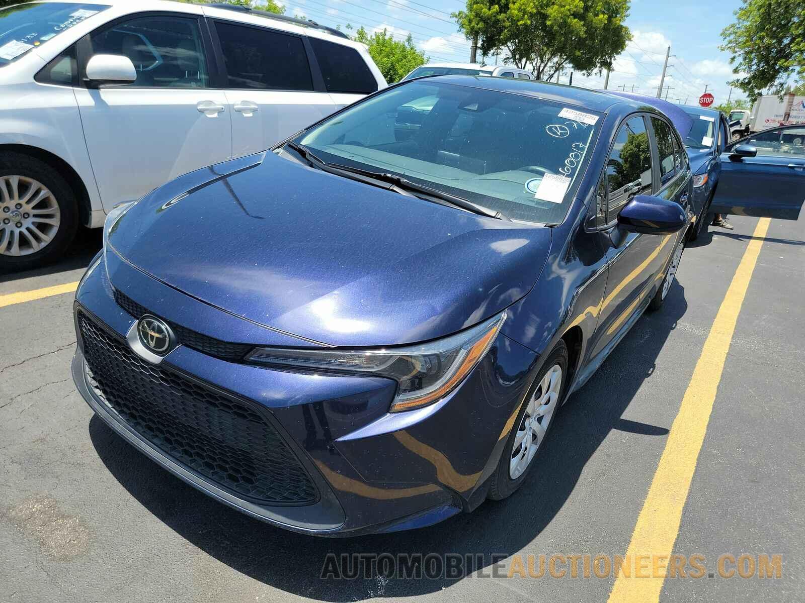 5YFEPMAE1MP260017 Toyota Corolla LE 2021