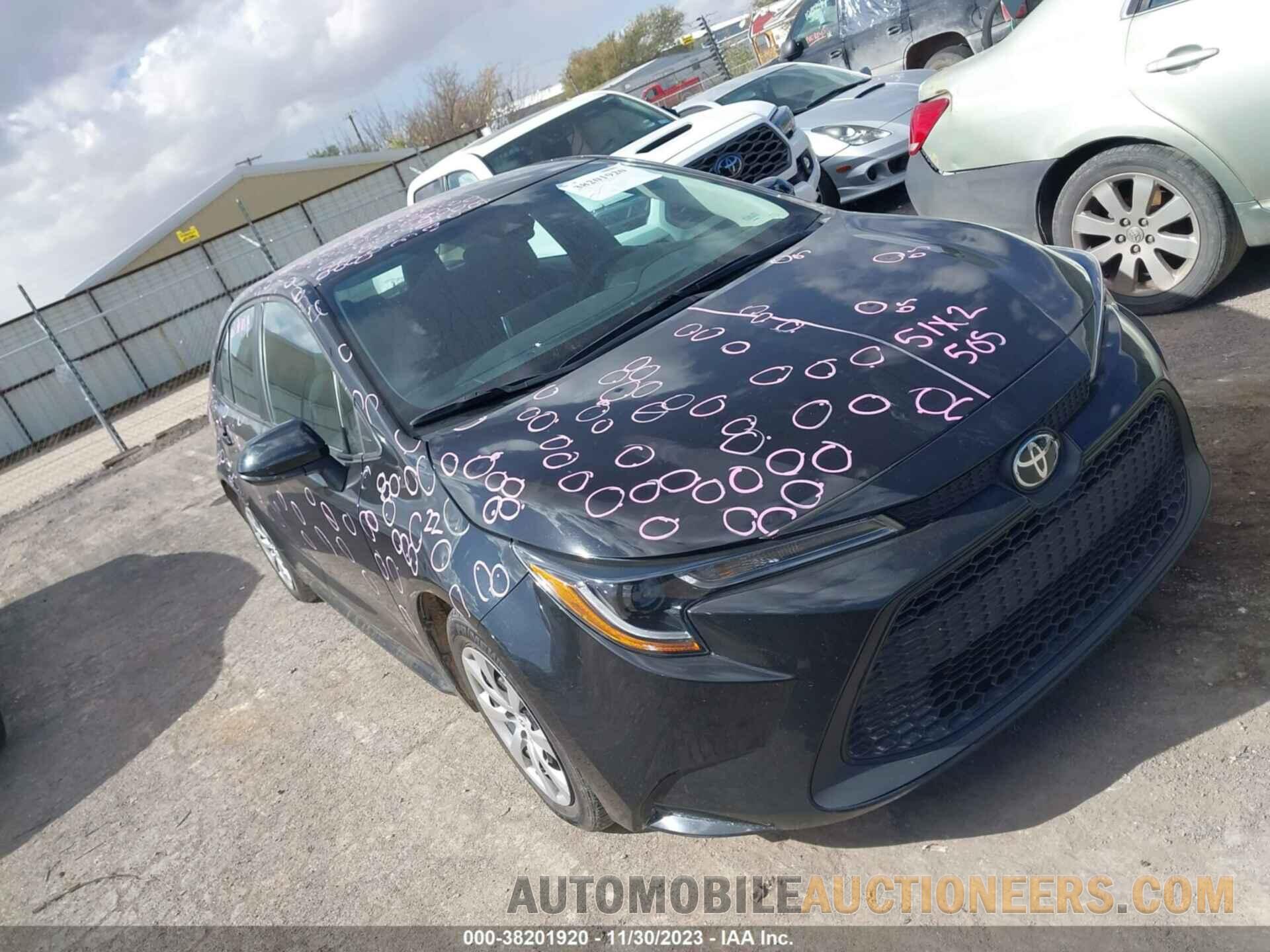 5YFEPMAE2MP255831 TOYOTA COROLLA 2021