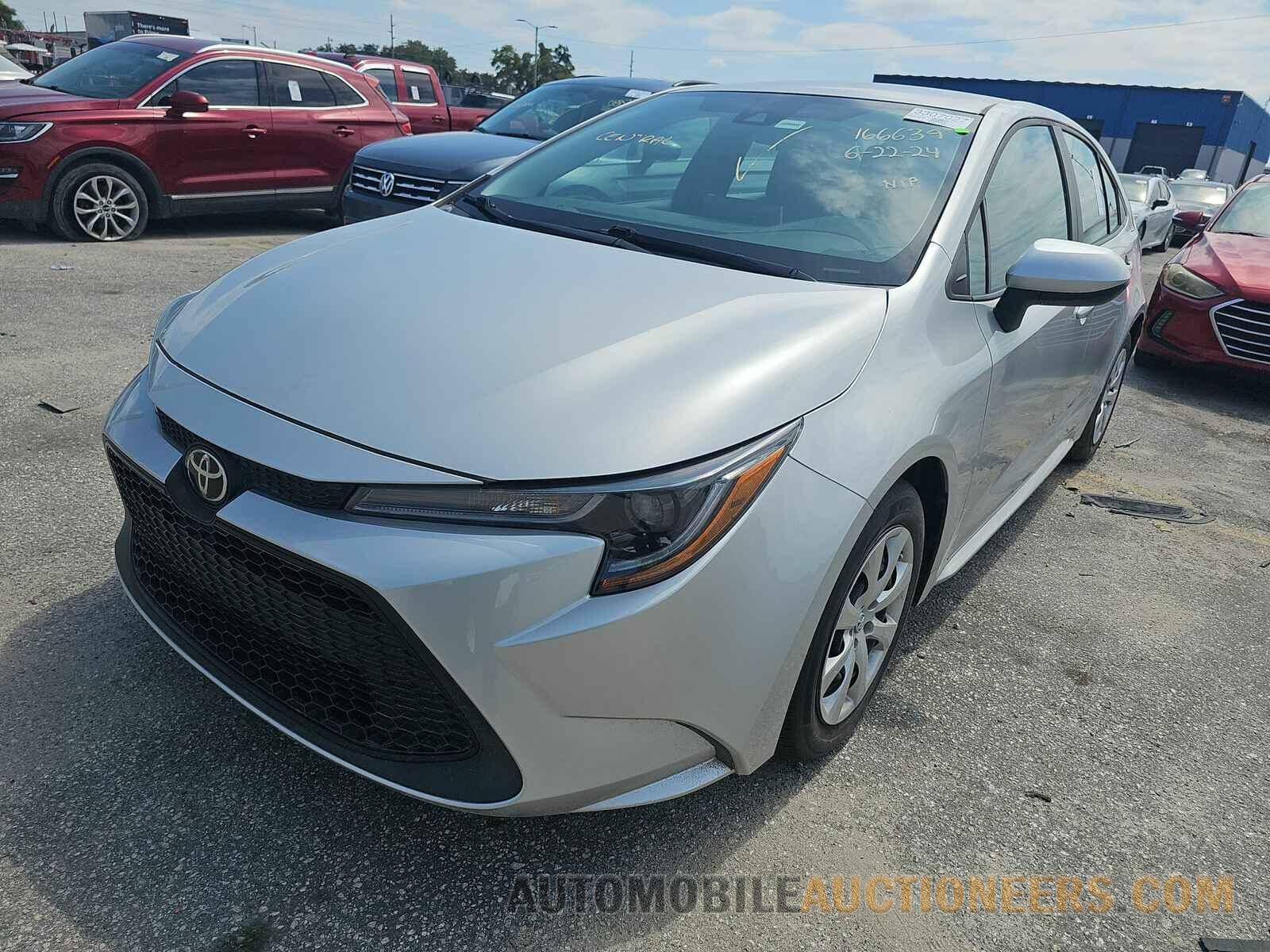 5YFEPMAE3MP166639 Toyota Corolla LE 2021