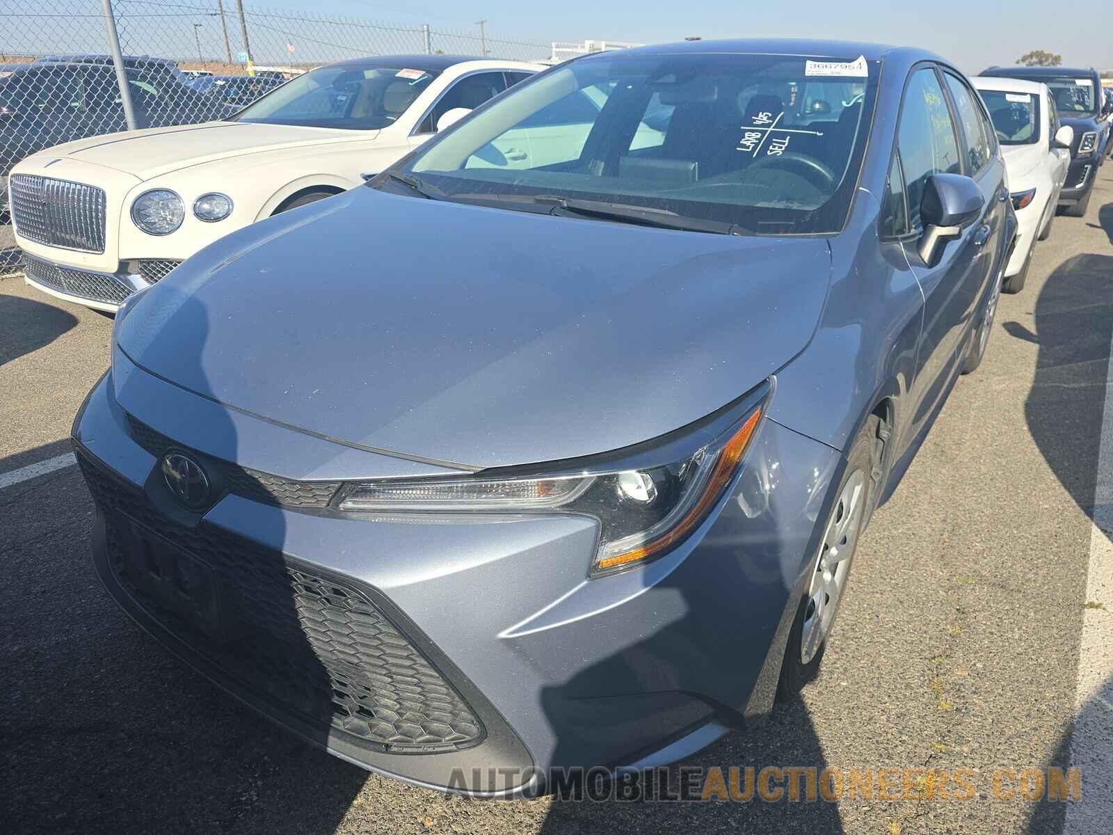 5YFEPMAE3MP254266 Toyota Corolla LE 2021