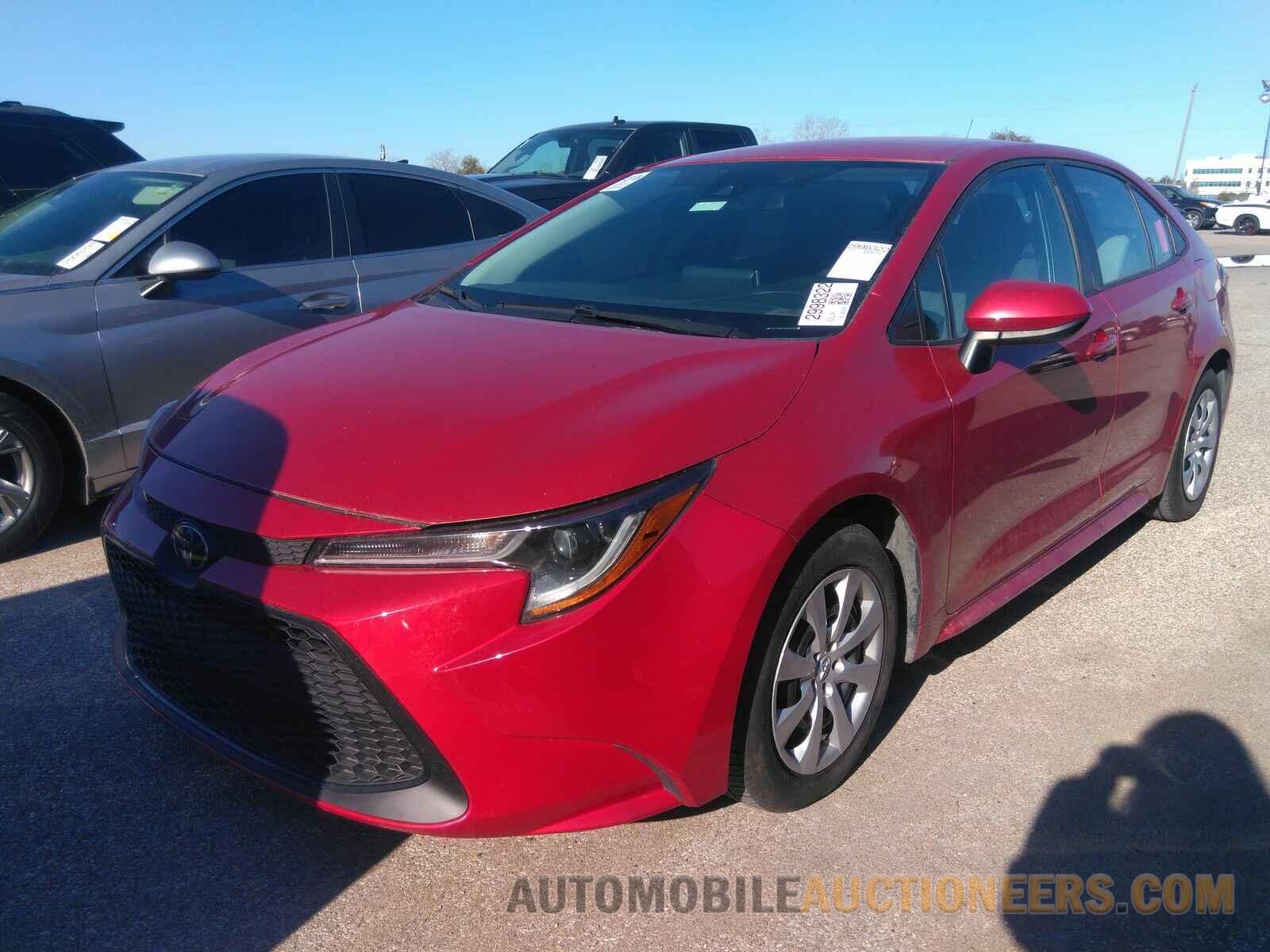 5YFEPMAE4MP202855 Toyota Corolla LE 2021