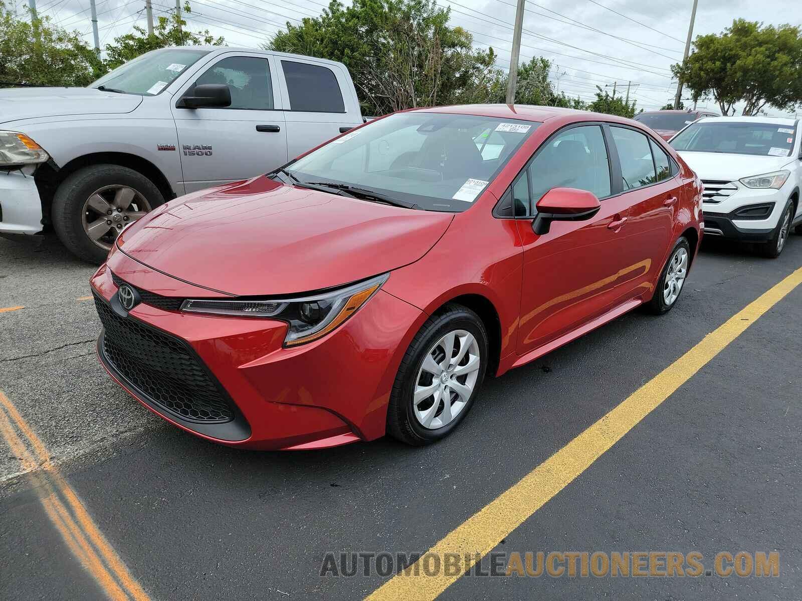 5YFEPMAE4MP261470 Toyota Corolla LE 2021