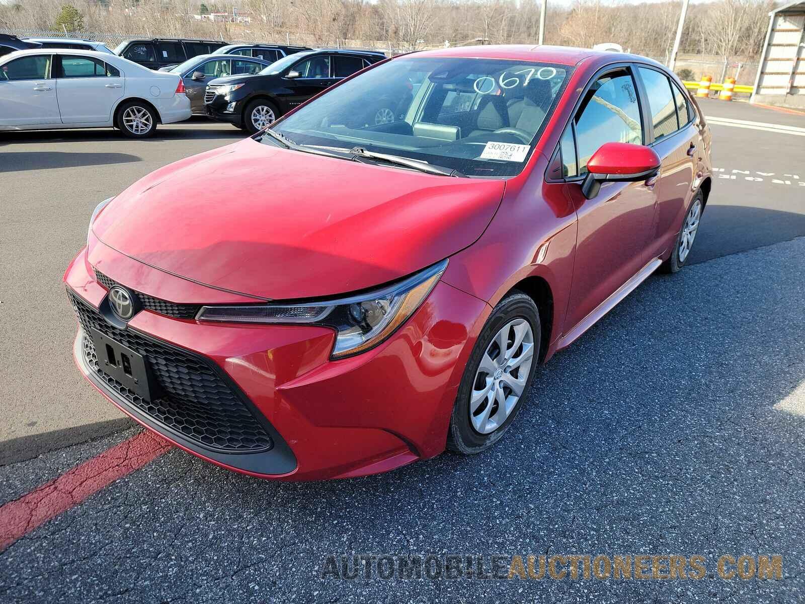 5YFEPMAE7MP190670 Toyota Corolla LE 2021