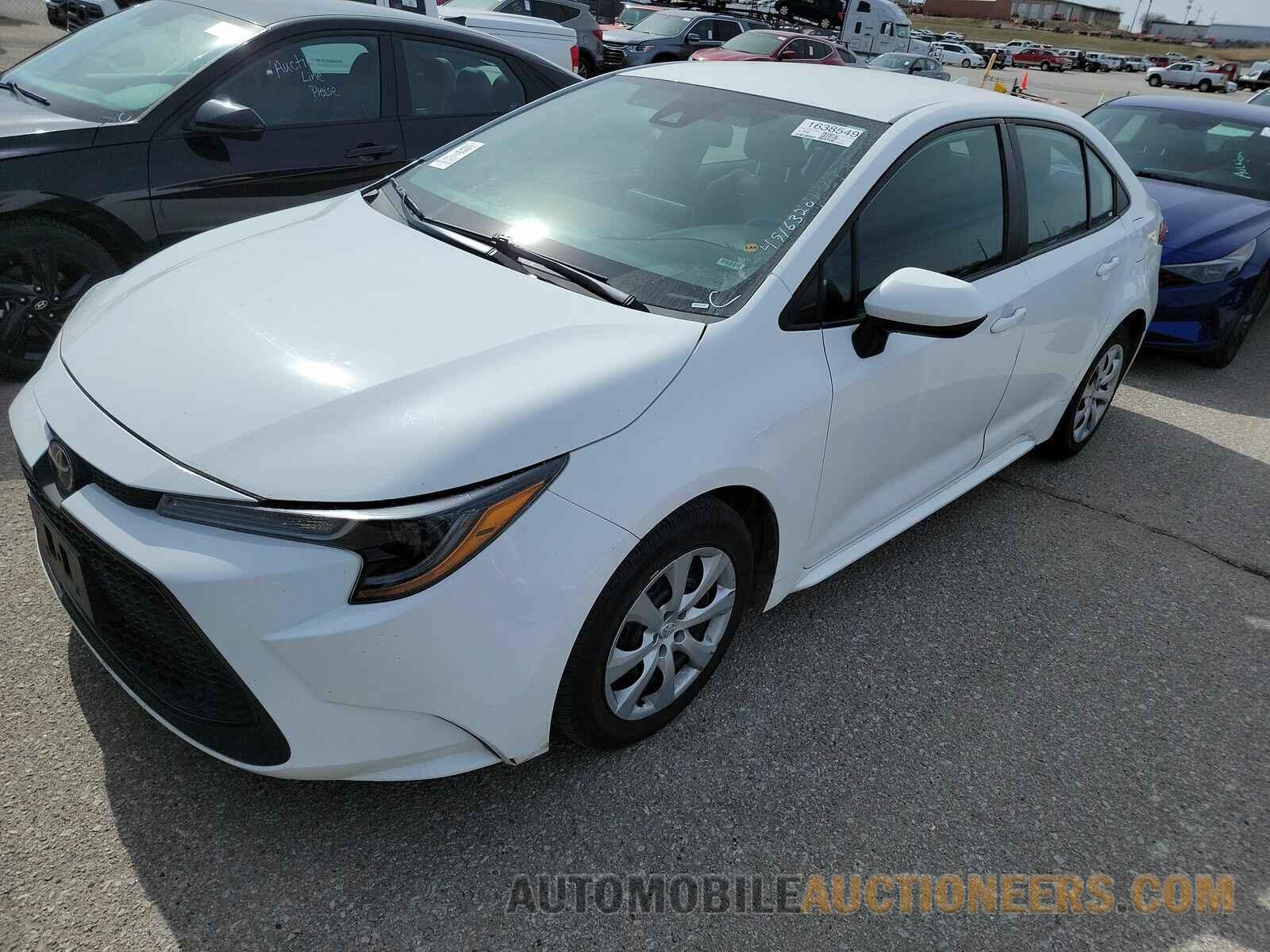 5YFEPMAE8MP214300 Toyota Corolla LE 2021