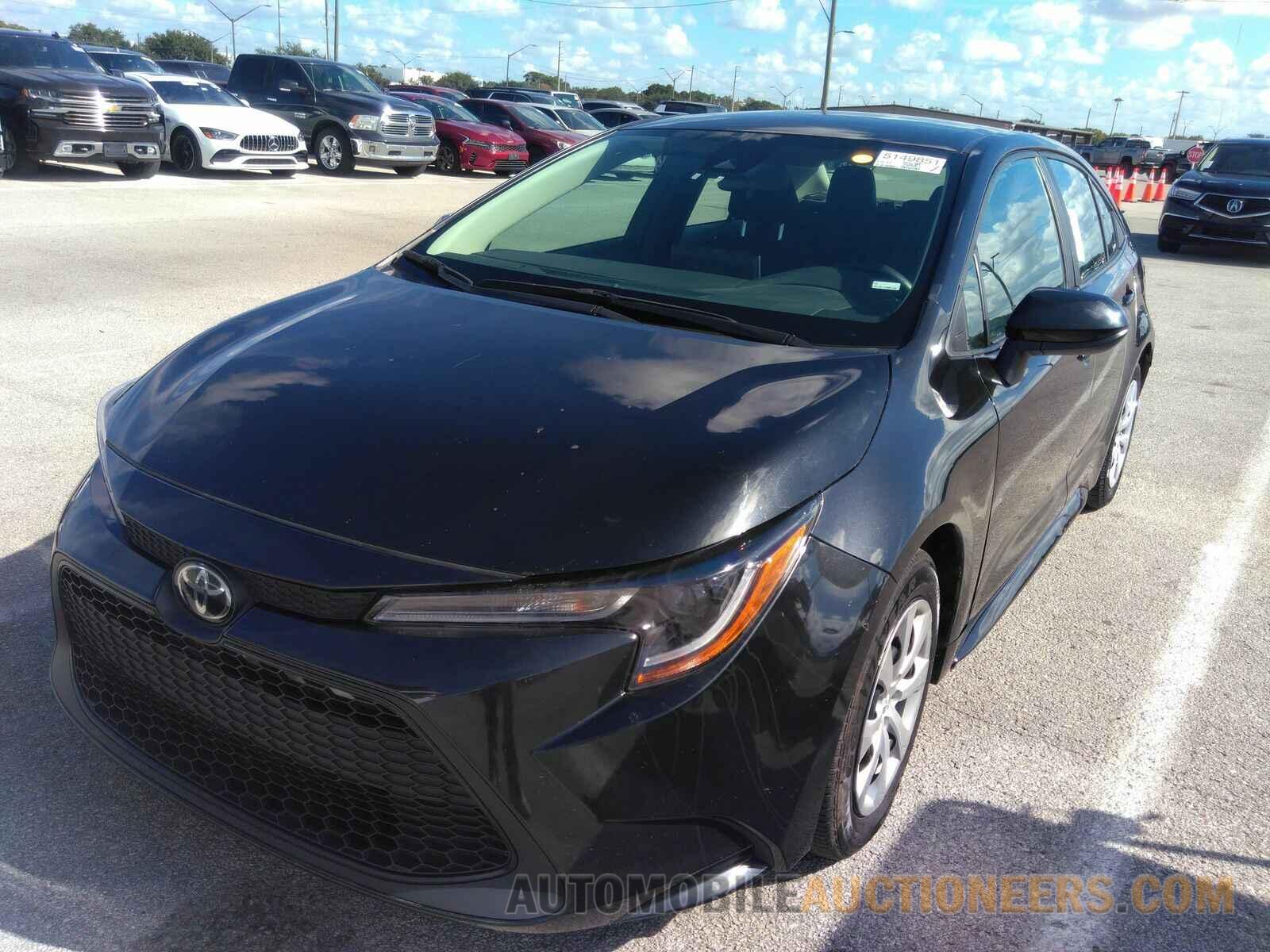 5YFEPMAEXMP187374 Toyota Corolla LE 2021