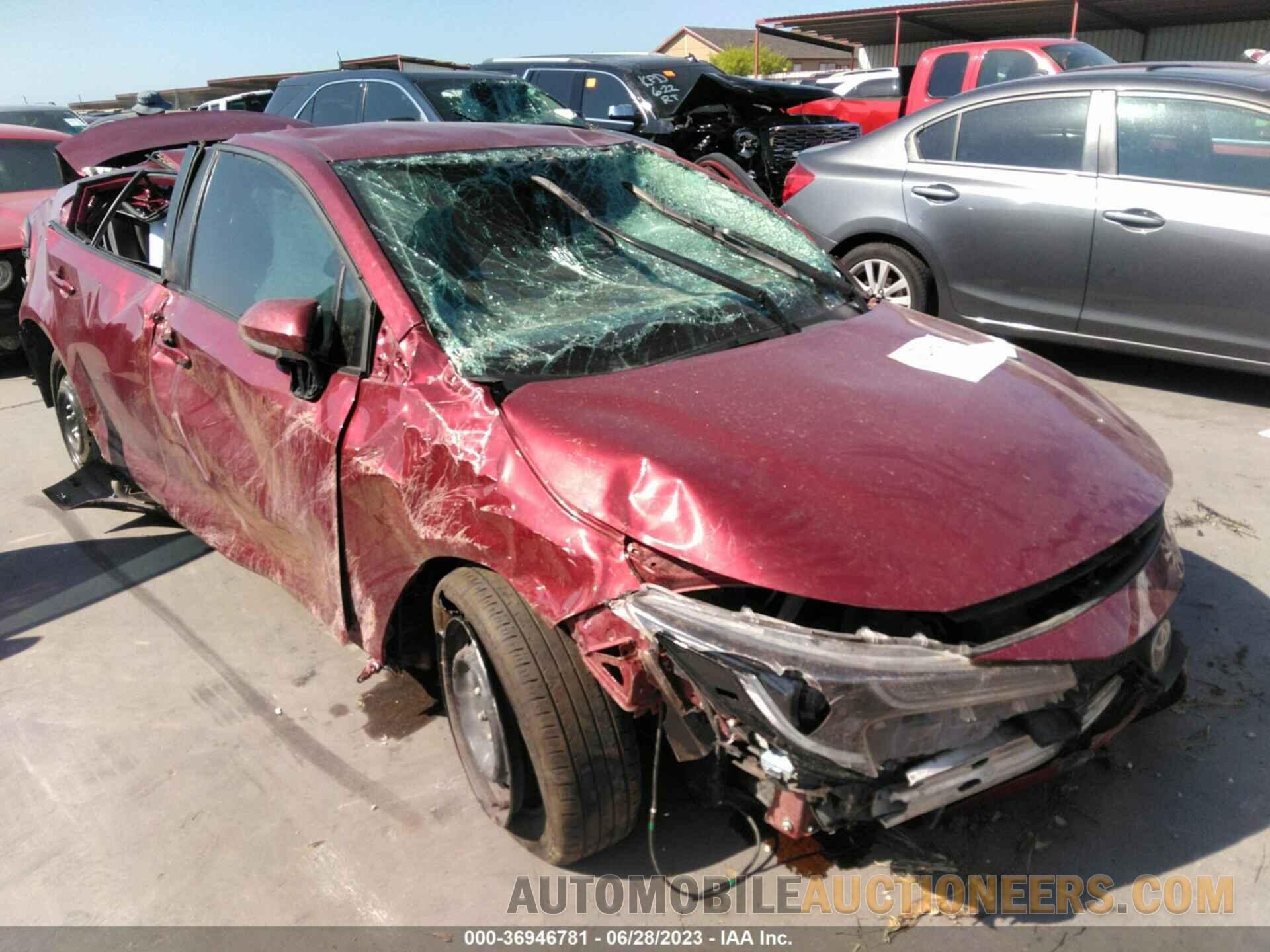 5YFEPMAEXNP326579 TOYOTA COROLLA 2022