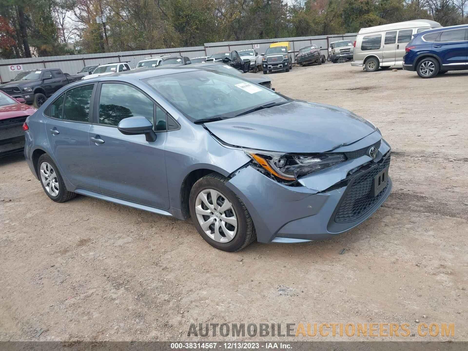 5YFEPMAEXNP367326 TOYOTA COROLLA 2022