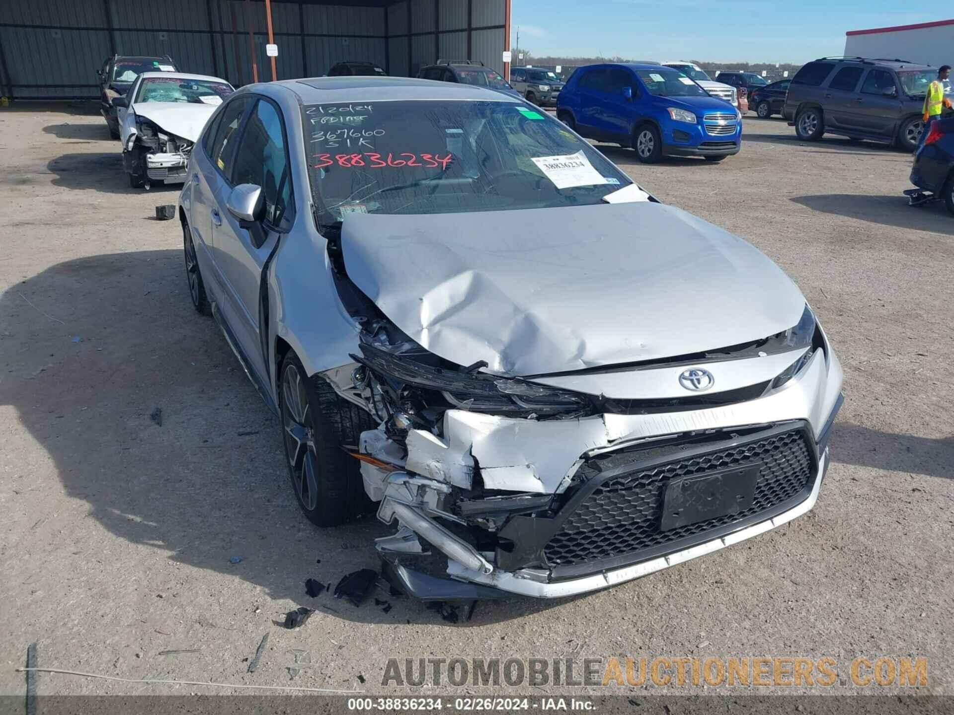 5YFP4MCE9NP108275 TOYOTA COROLLA 2022