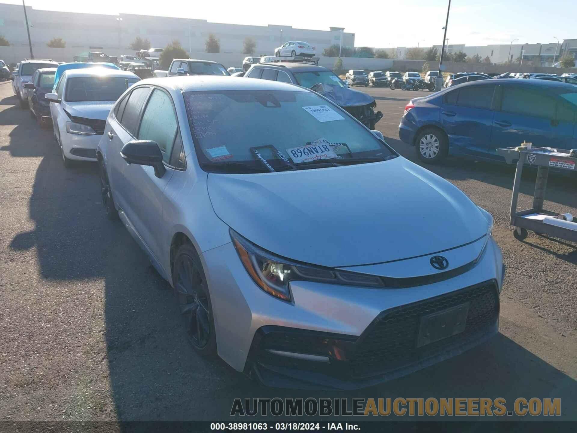 5YFS4MCE7MP067587 TOYOTA COROLLA 2021