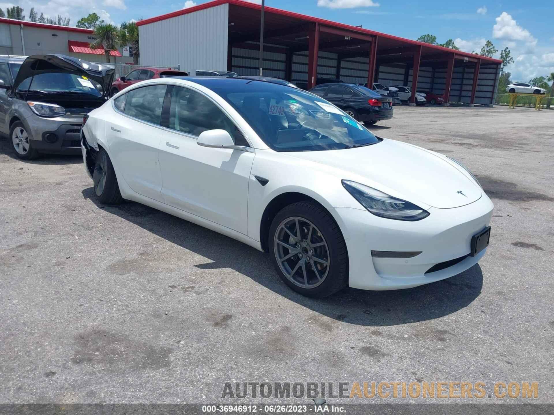 5YJ3E1EA0JF005725 TESLA MODEL 3 2018