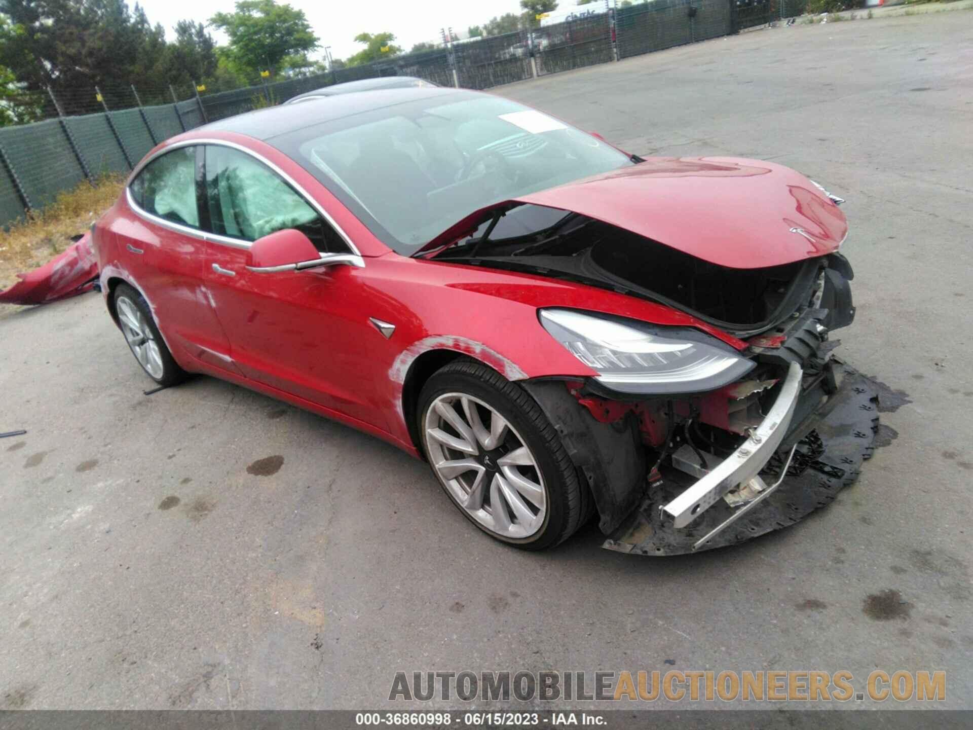 5YJ3E1EA0JF024646 TESLA MODEL 3 2018