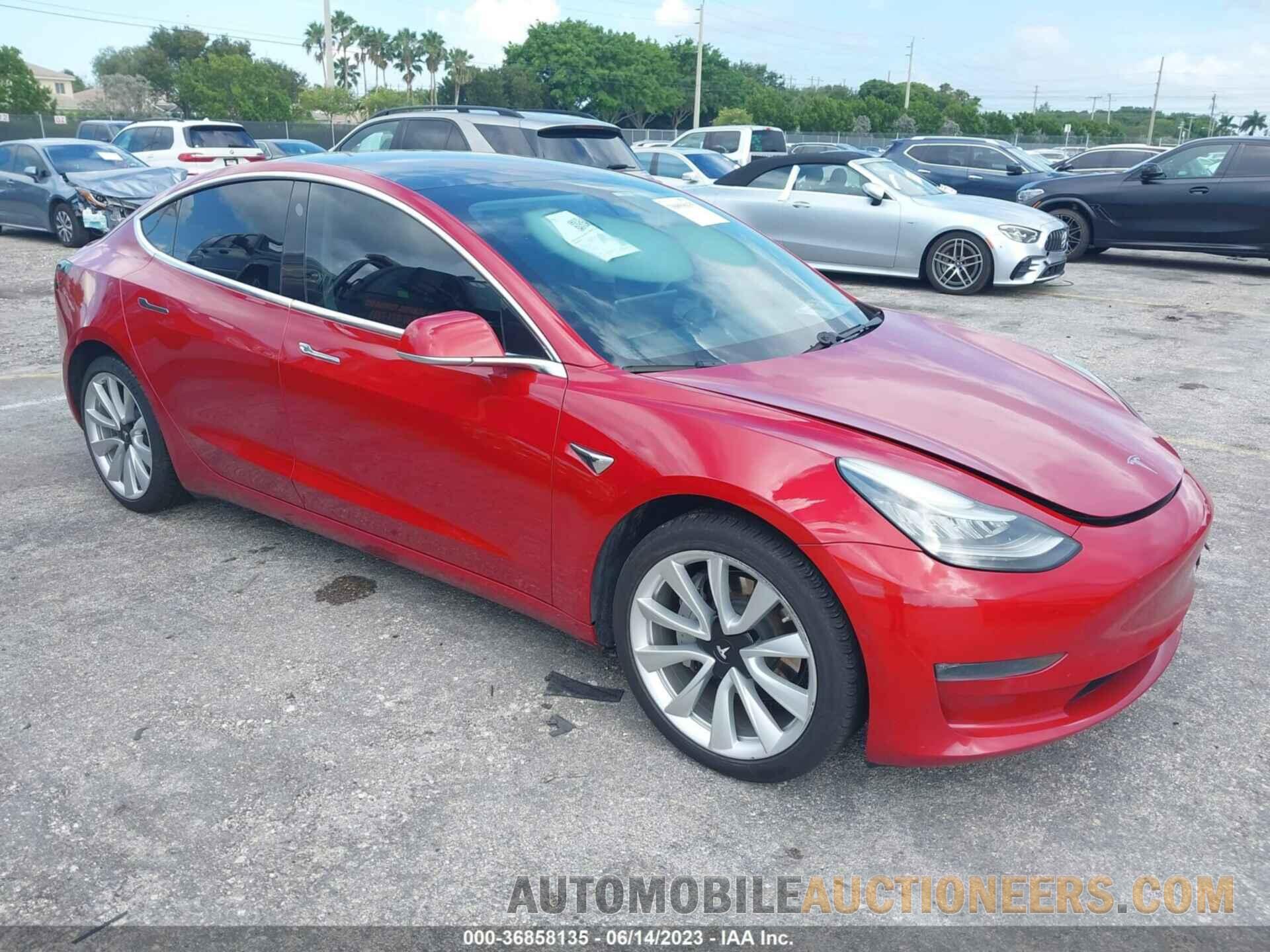 5YJ3E1EA0JF037851 TESLA MODEL 3 2018