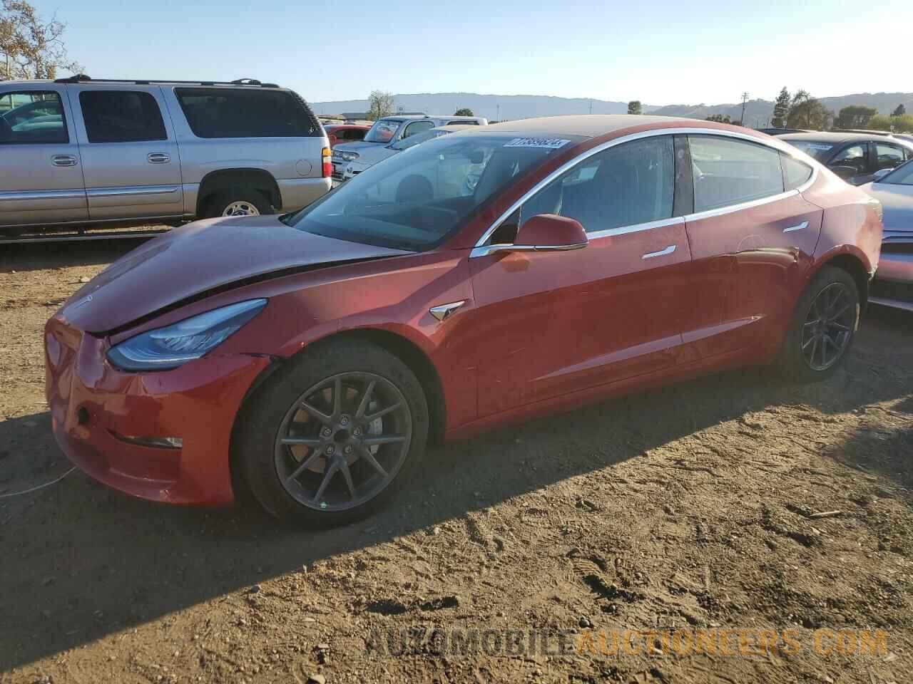 5YJ3E1EA0JF058554 TESLA MODEL 3 2018