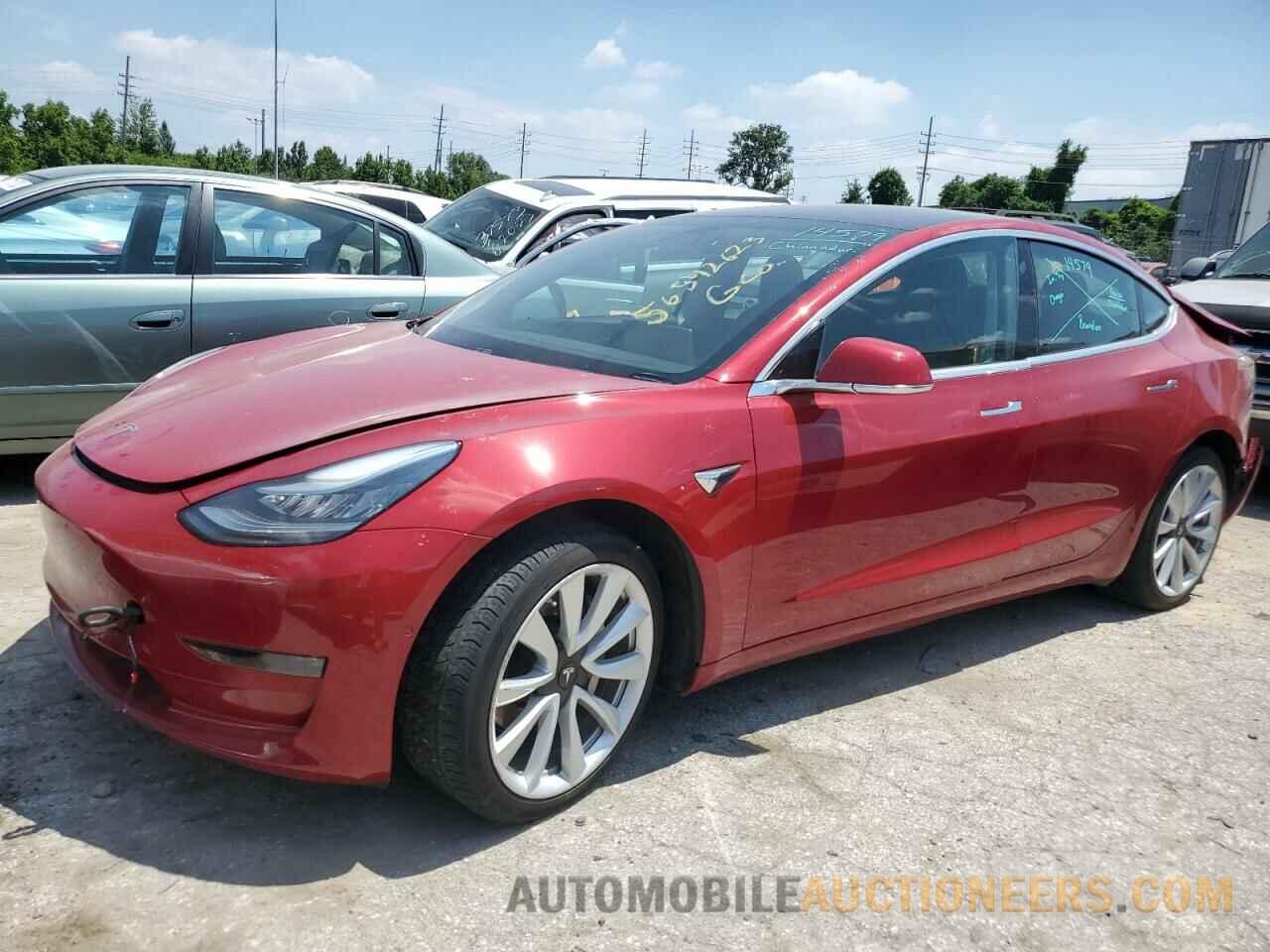 5YJ3E1EA0JF163854 TESLA MODEL 3 2018