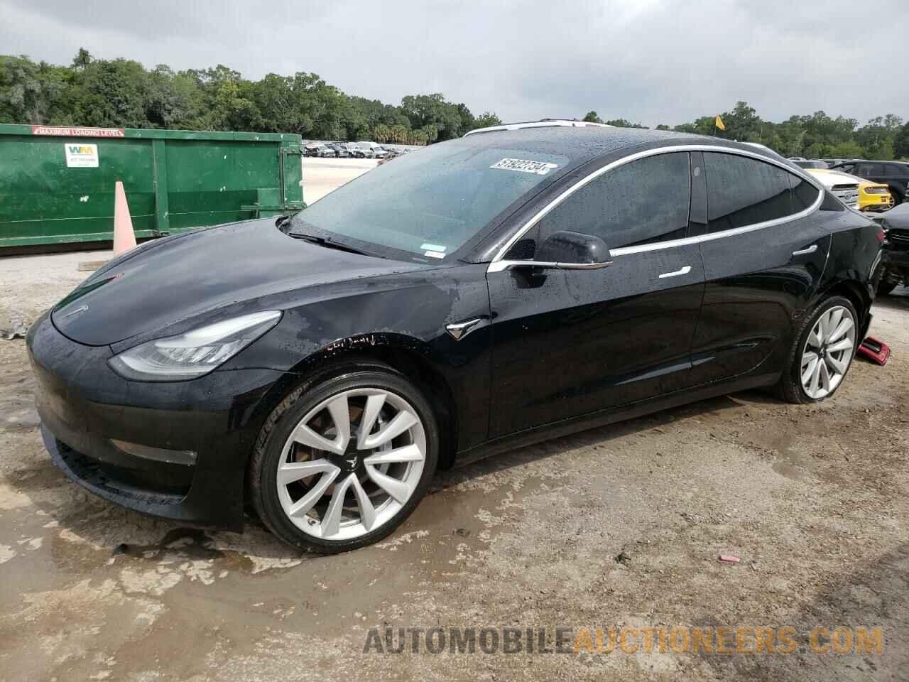 5YJ3E1EA0KF317593 TESLA MODEL 3 2019