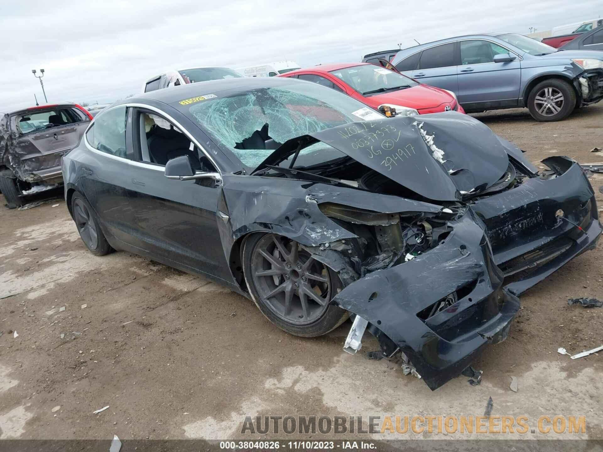 5YJ3E1EA0KF394917 TESLA MODEL 3 2019