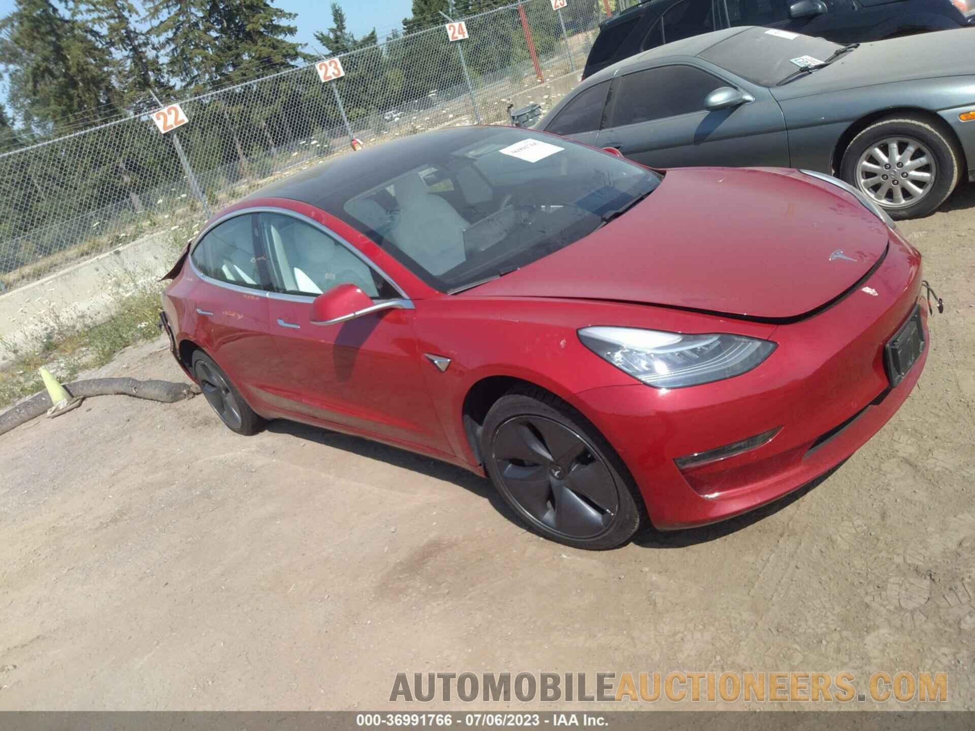 5YJ3E1EA0KF536974 TESLA MODEL 3 2019