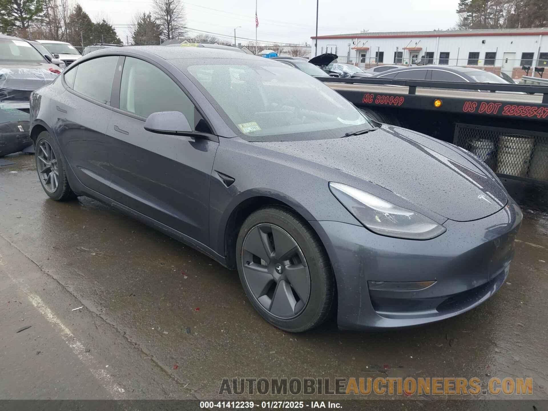 5YJ3E1EA0MF016938 TESLA MODEL 3 2021