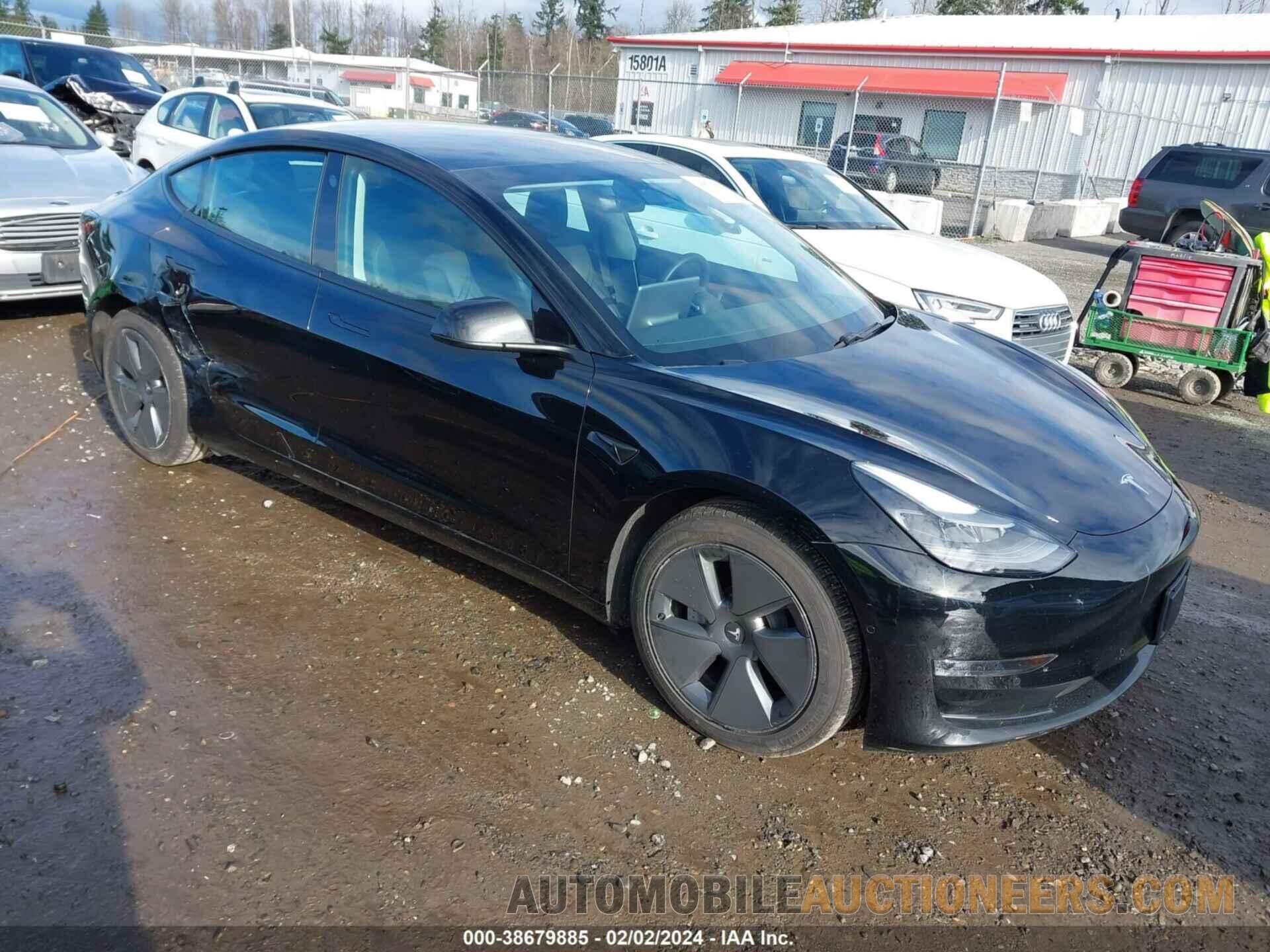 5YJ3E1EA0MF023288 TESLA MODEL 3 2021