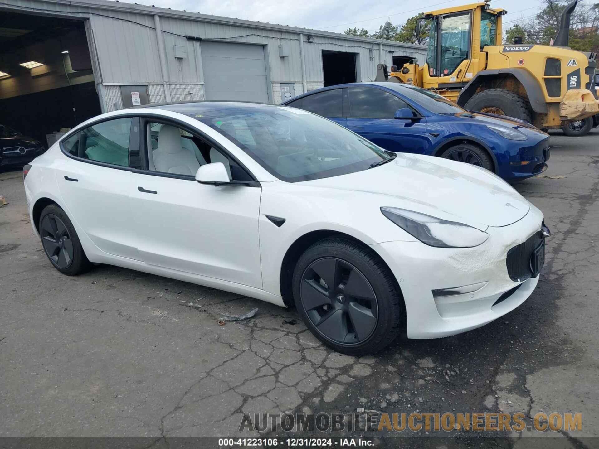 5YJ3E1EA0MF024361 TESLA MODEL 3 2021