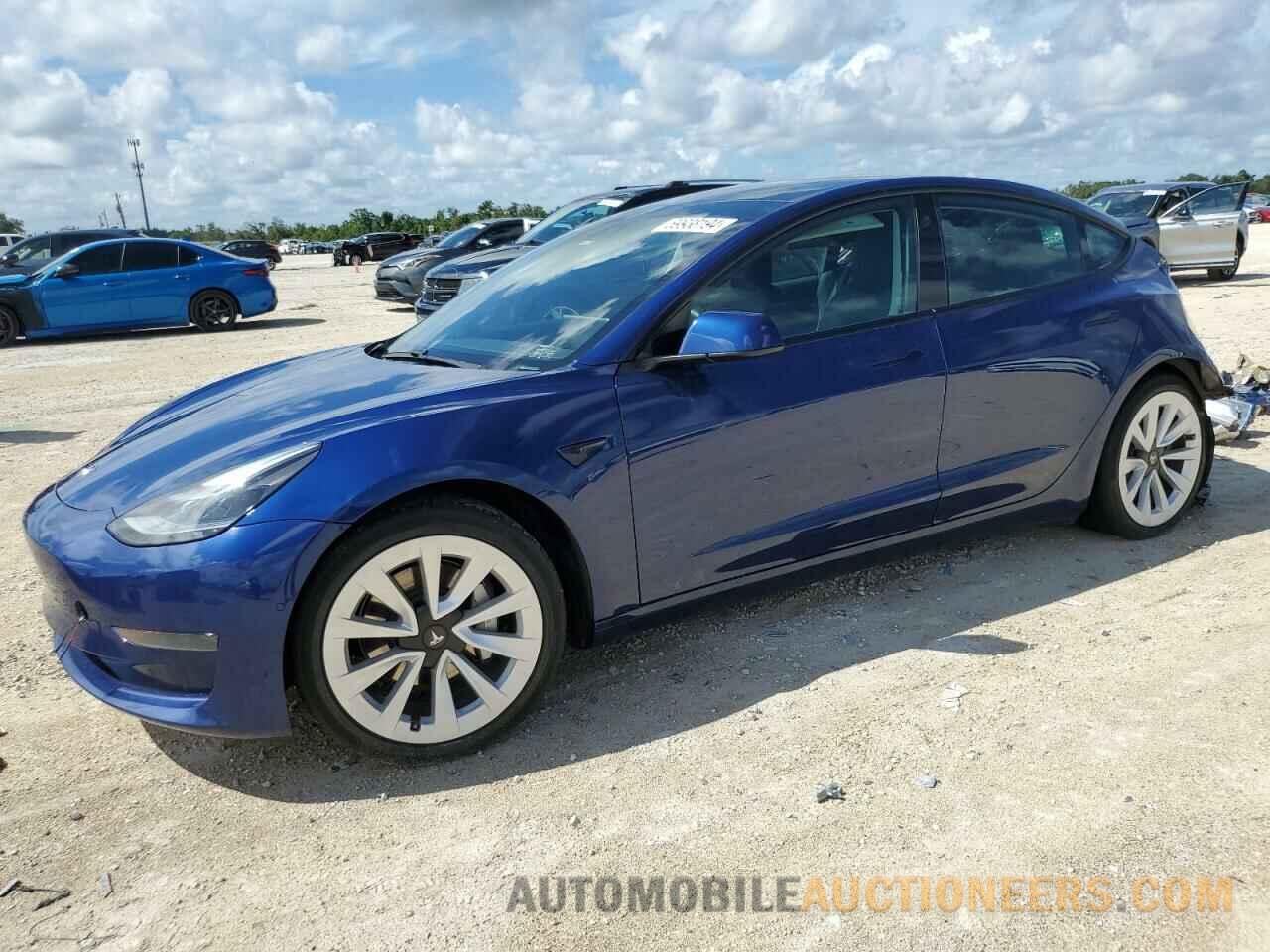 5YJ3E1EA0MF028751 TESLA MODEL 3 2021