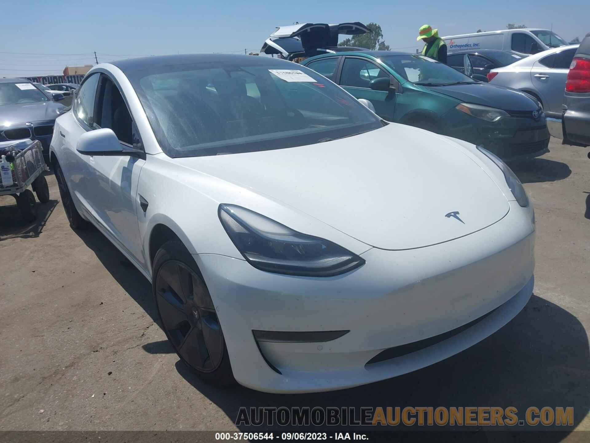 5YJ3E1EA0MF029690 TESLA MODEL 3 2021