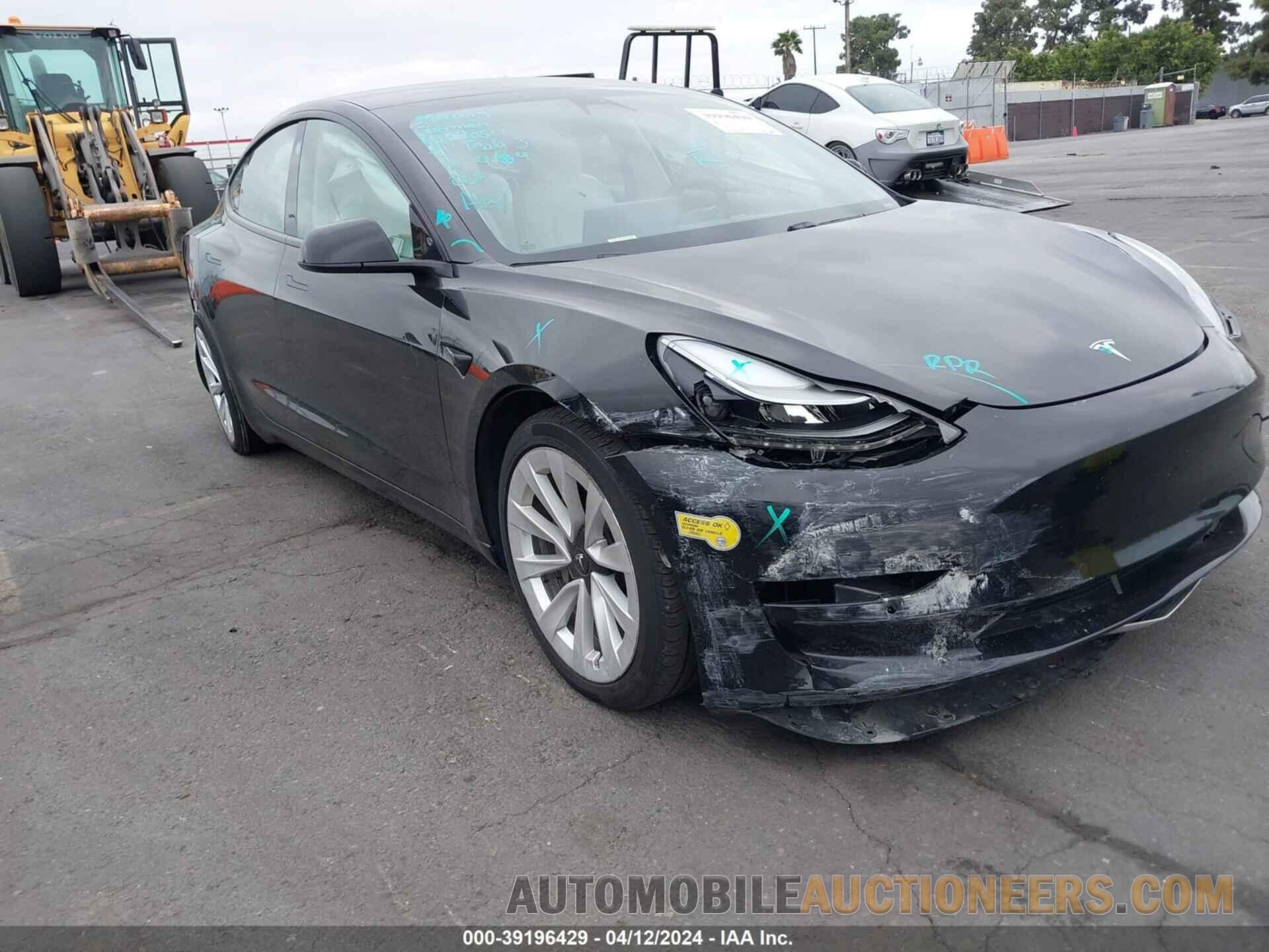 5YJ3E1EA0MF048367 TESLA MODEL 3 2021