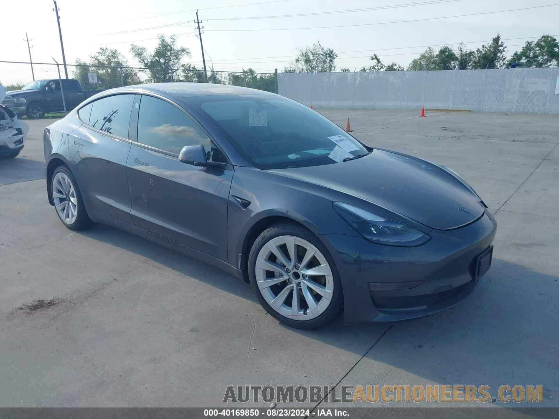 5YJ3E1EA0MF051866 TESLA MODEL 3 2021