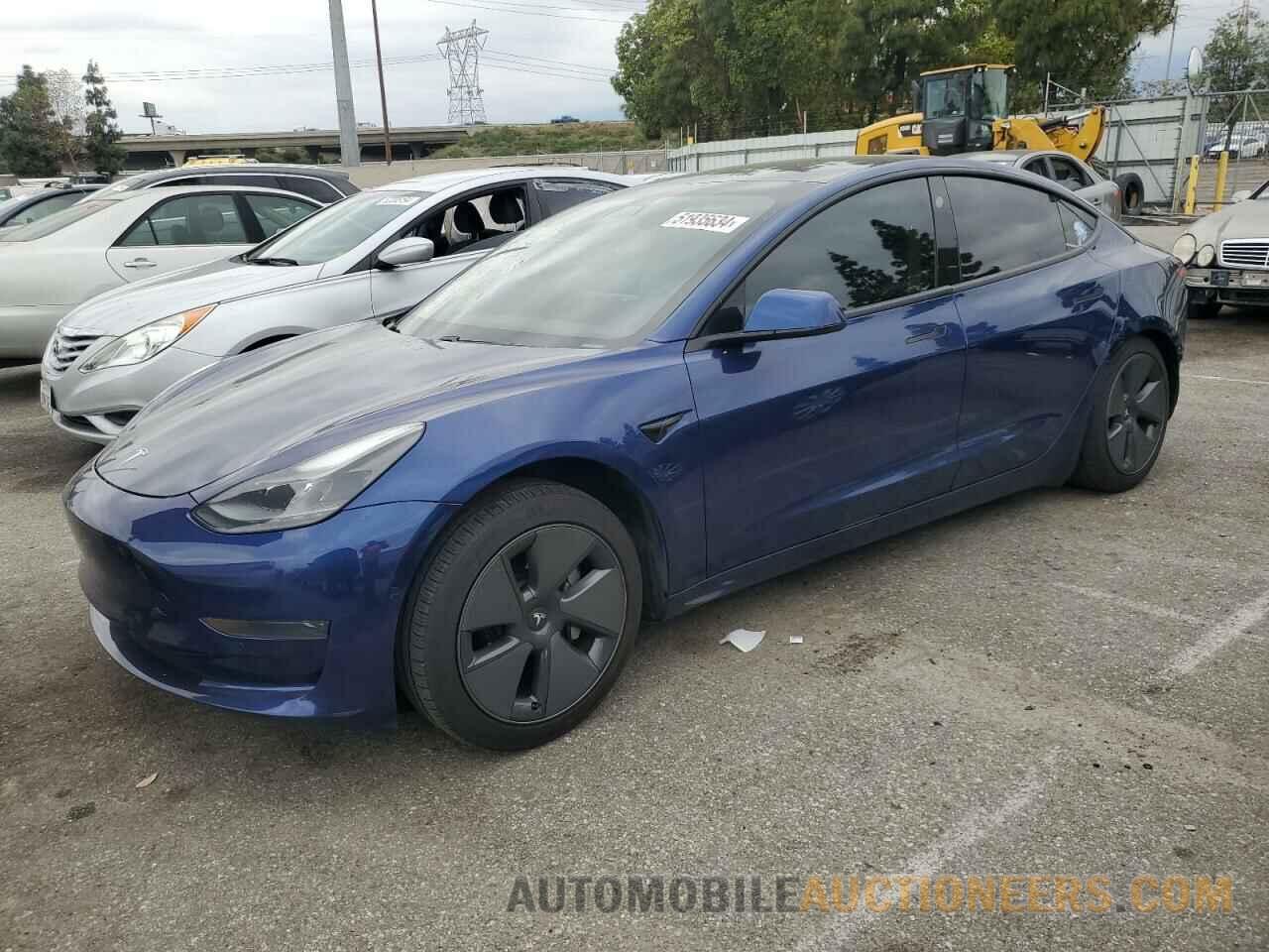 5YJ3E1EA0MF053097 TESLA MODEL 3 2021